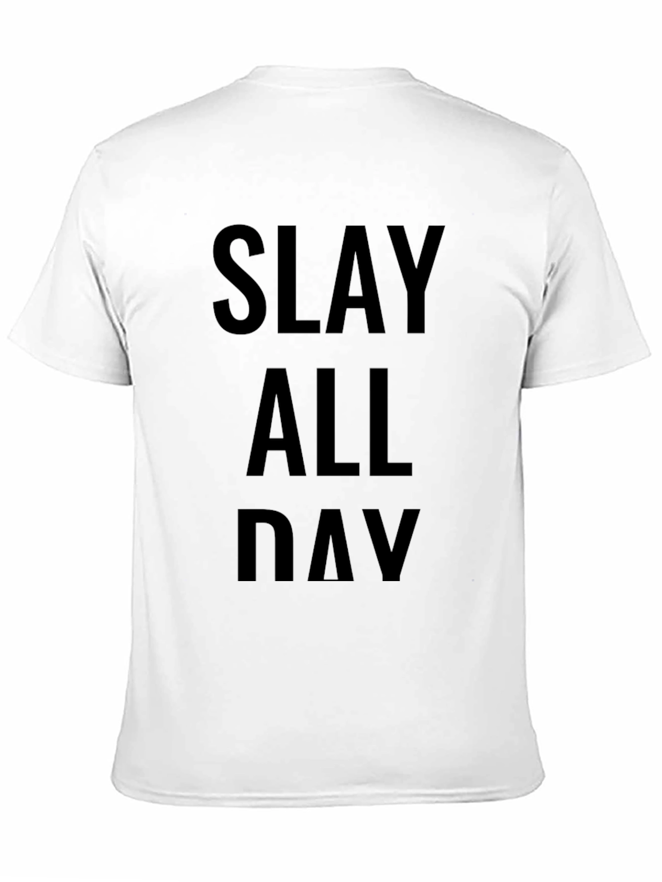 Slay All Day Black Graphic Tee