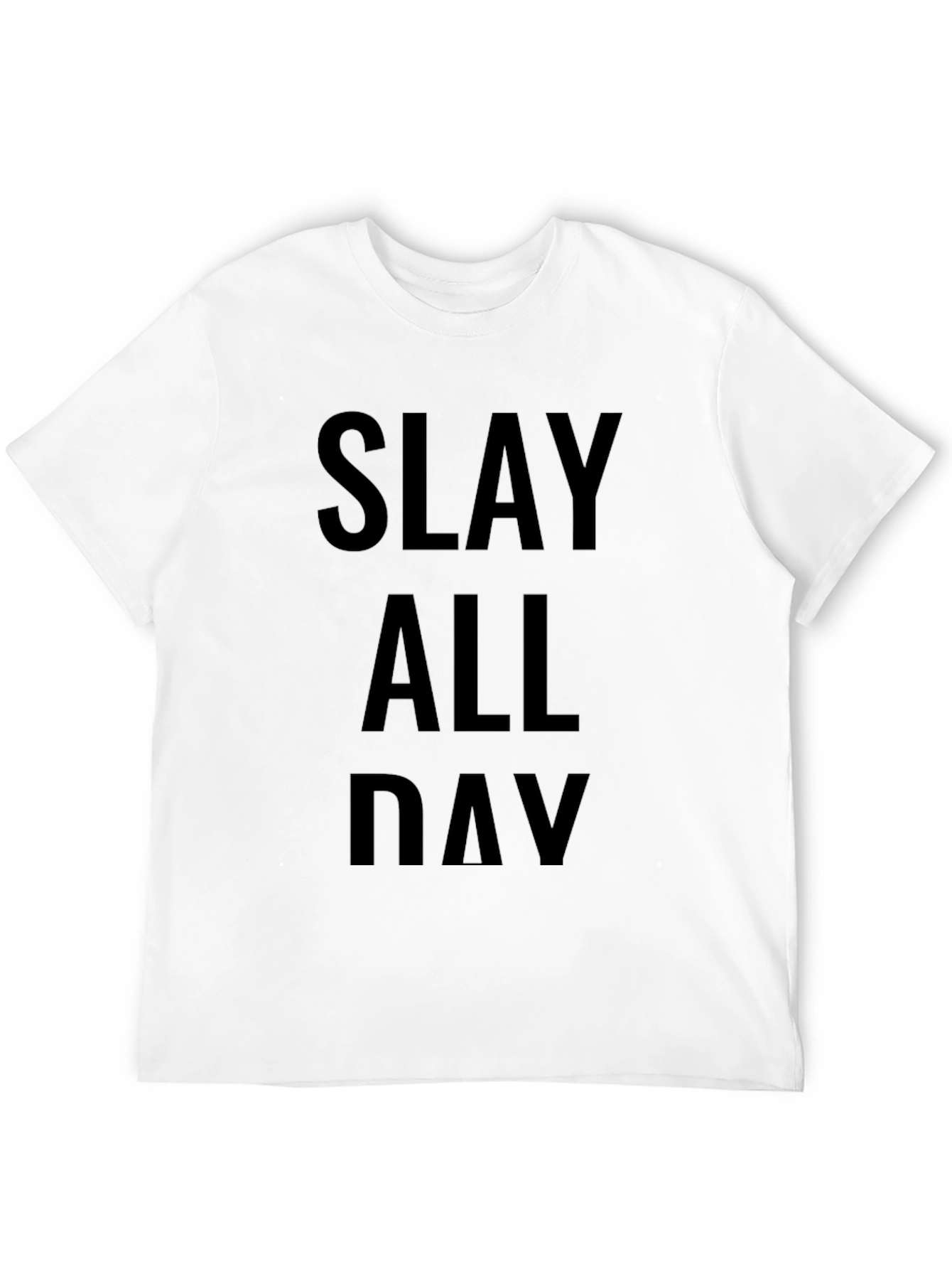 Slay All Day Black Graphic Tee