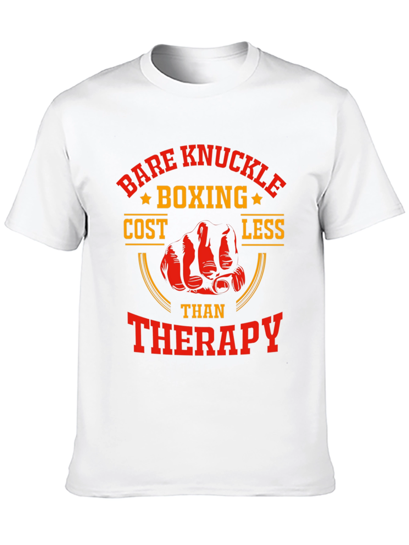 Bare Knuckle Boxing T-Shirt - Funny Therapy Alternative
