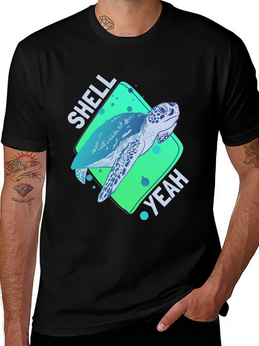 Shell Yeah! Turtle Graphic T-Shirt