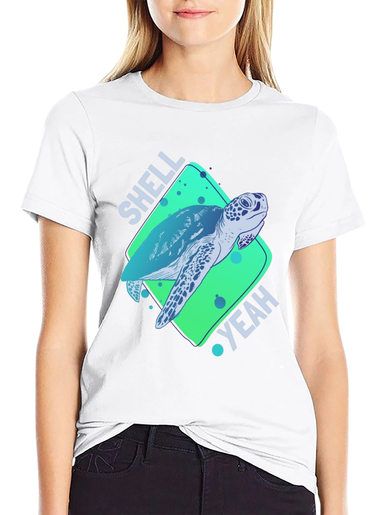 Shell Yeah! Turtle Graphic T-Shirt
