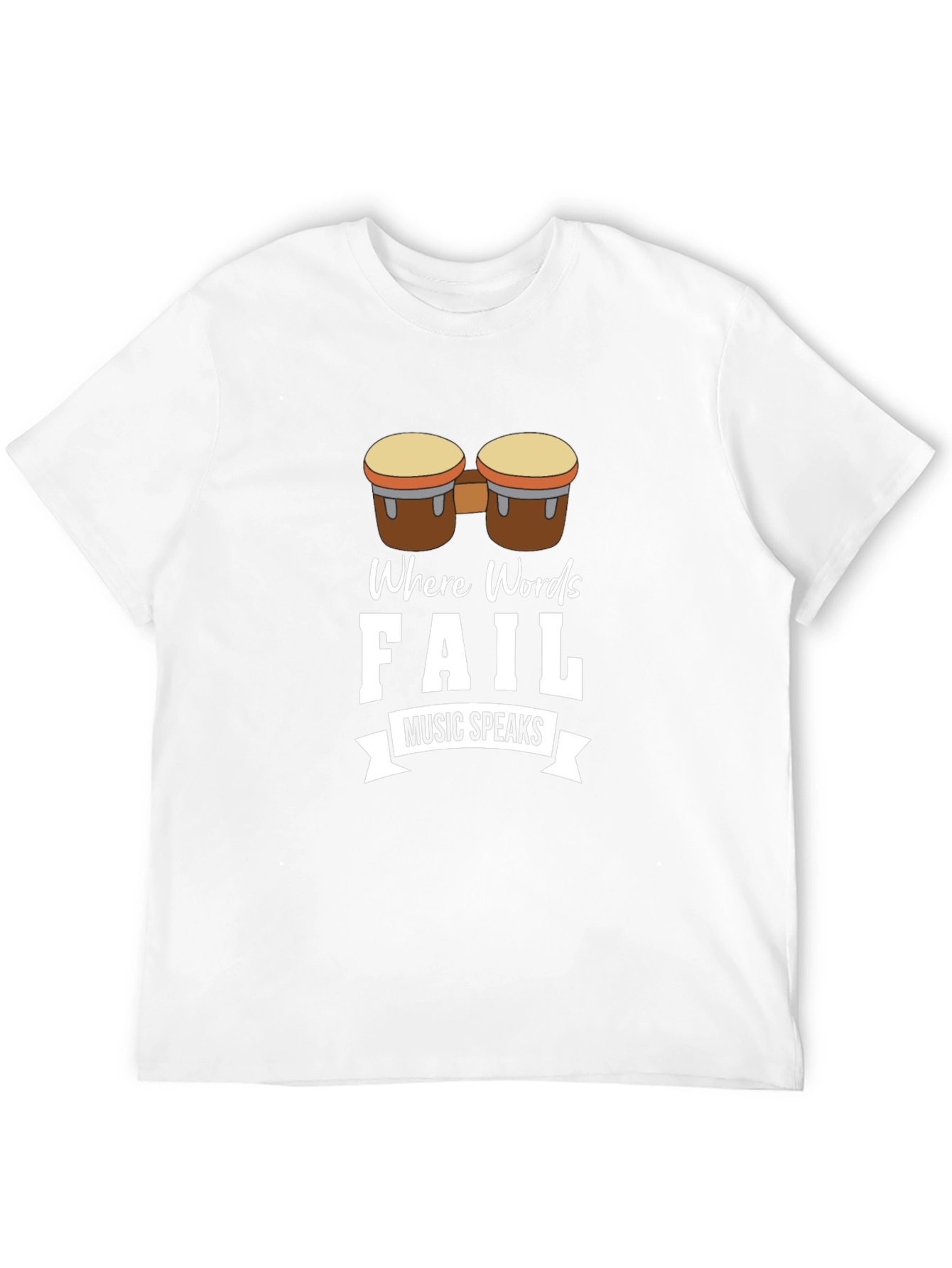 Music Speaks Graphic T-Shirt