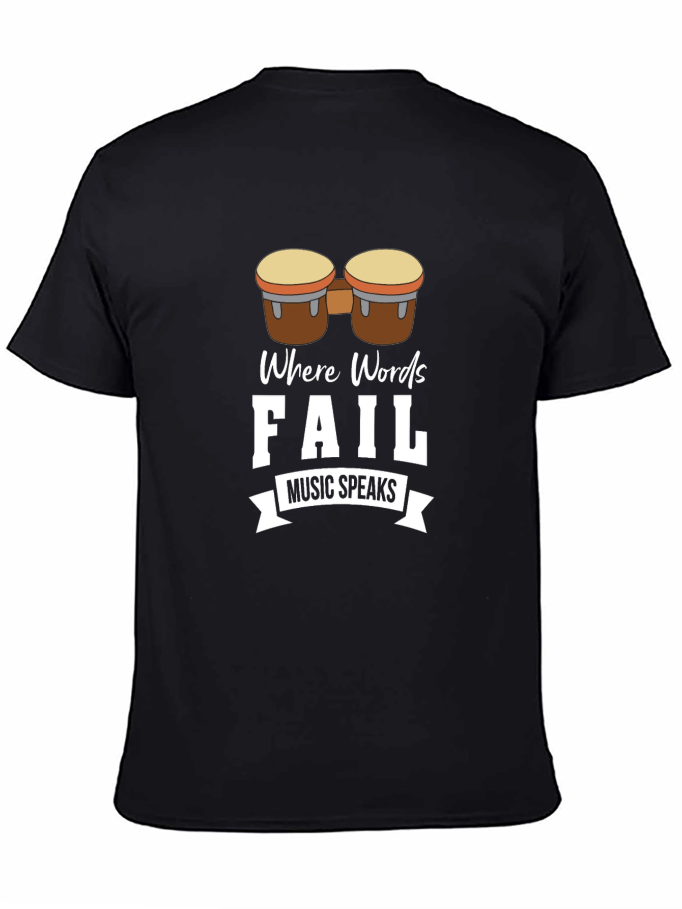 Music Speaks Graphic T-Shirt