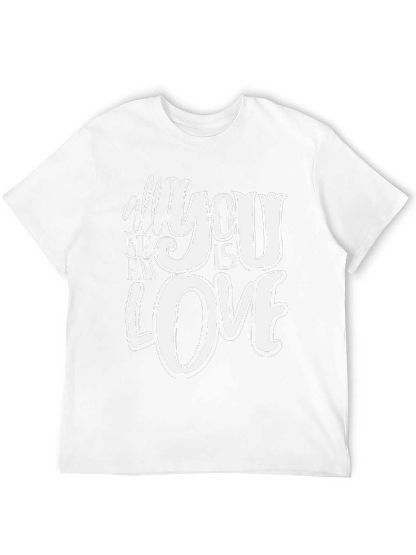 All You Need Is Love Black T-Shirt