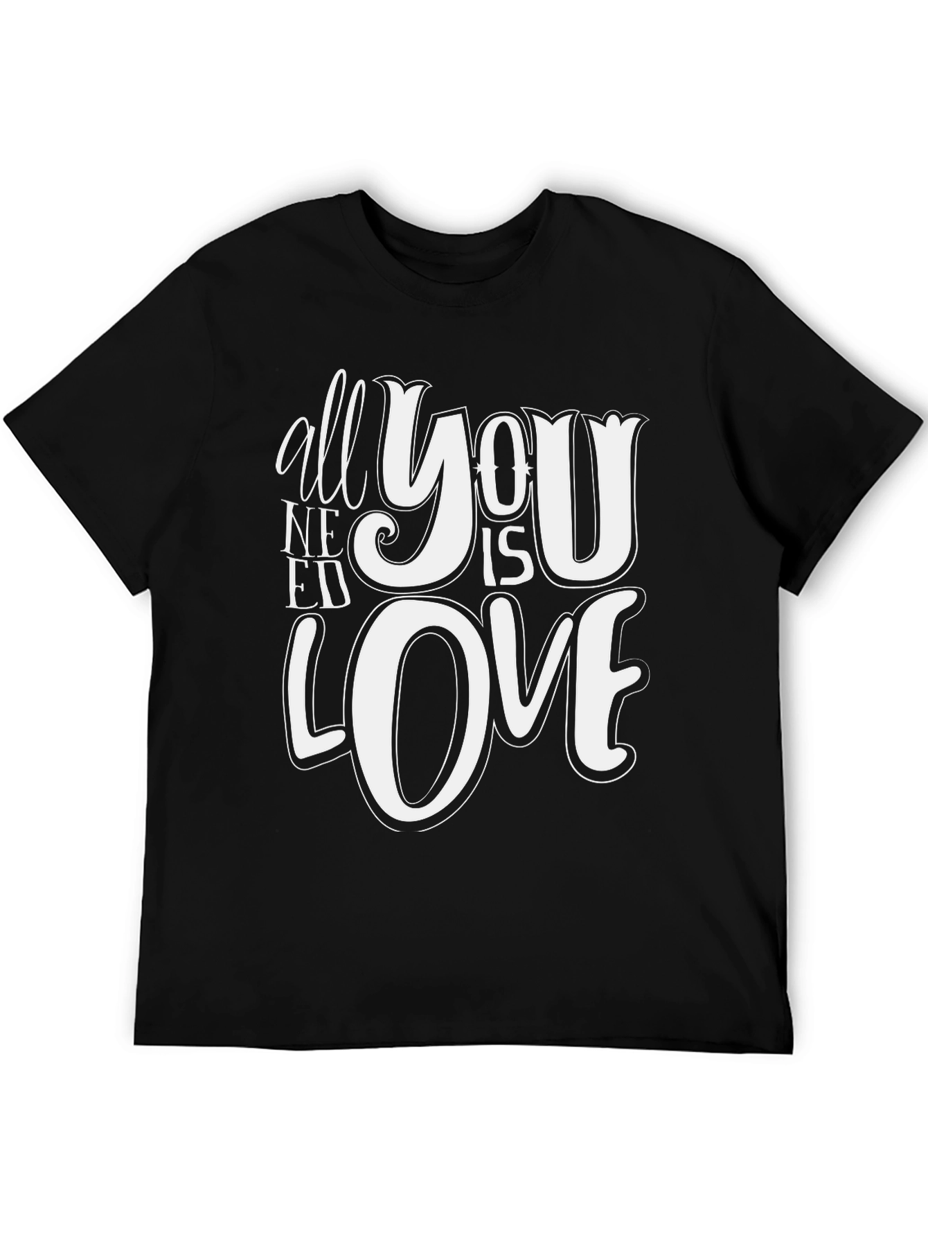 All You Need Is Love Black T-Shirt