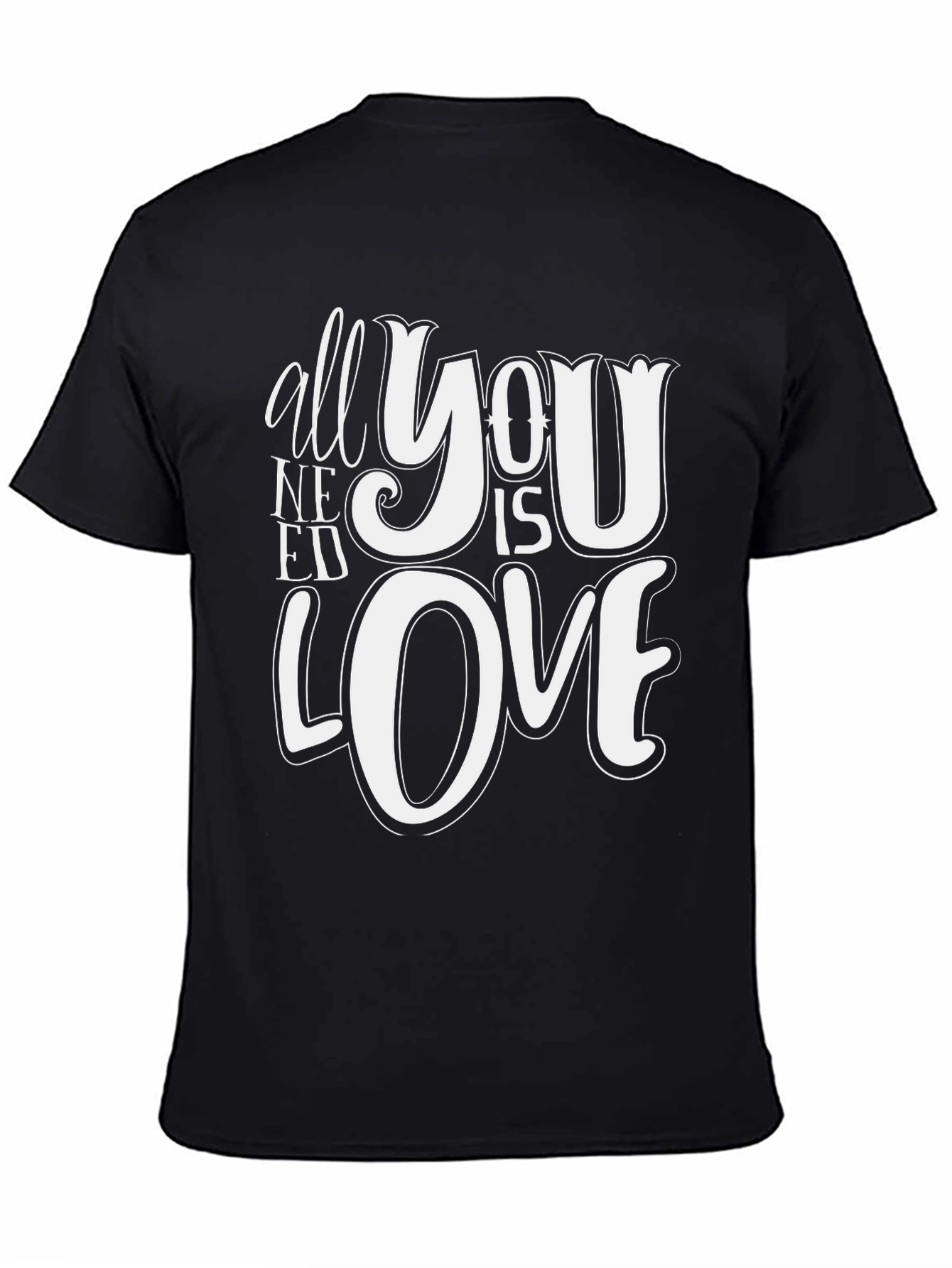 All You Need Is Love Black T-Shirt