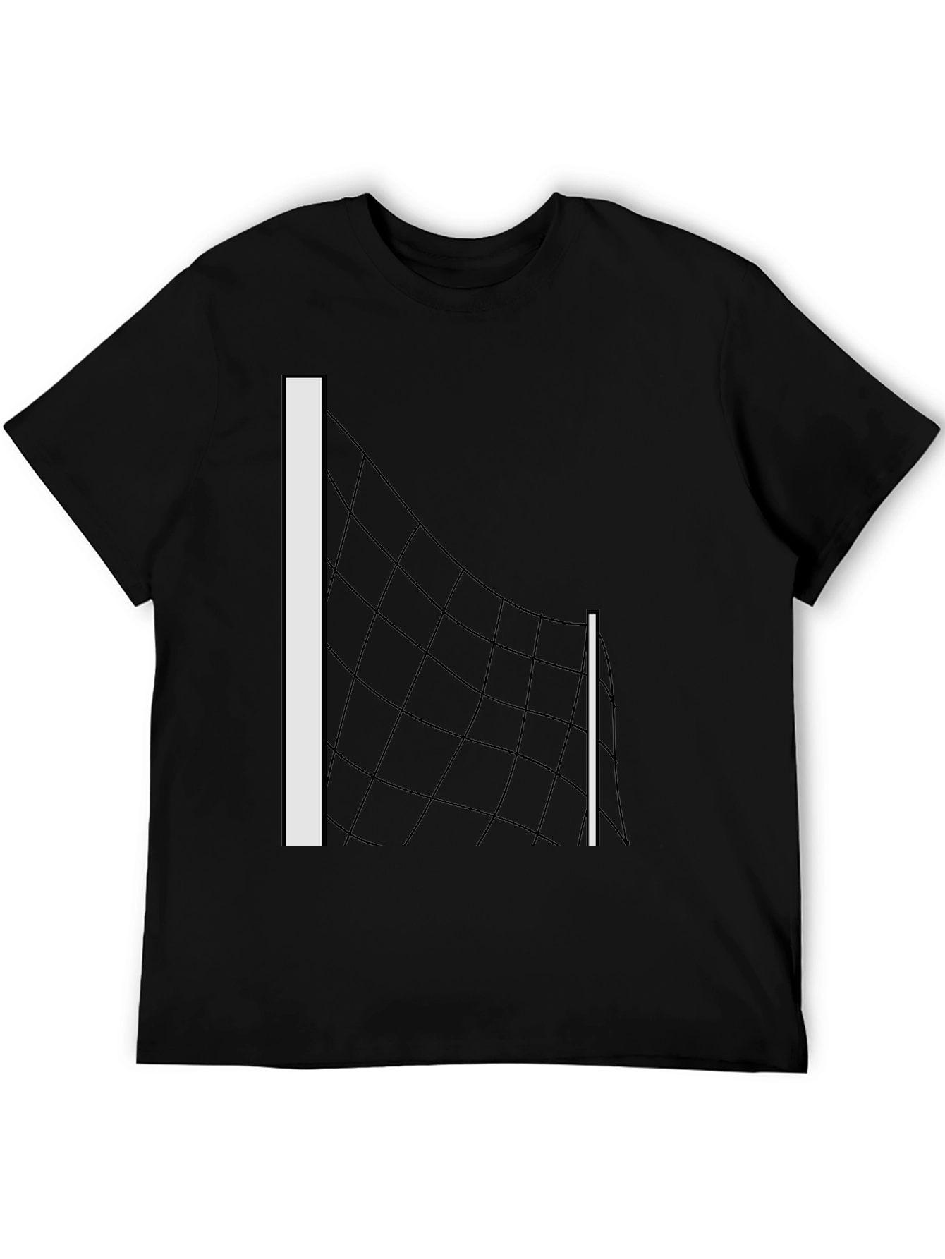 Abstract Net T-Shirt: Modern Graphic Tee