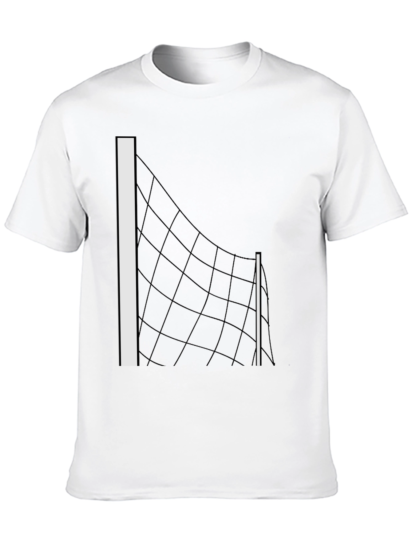 Abstract Net T-Shirt: Modern Graphic Tee