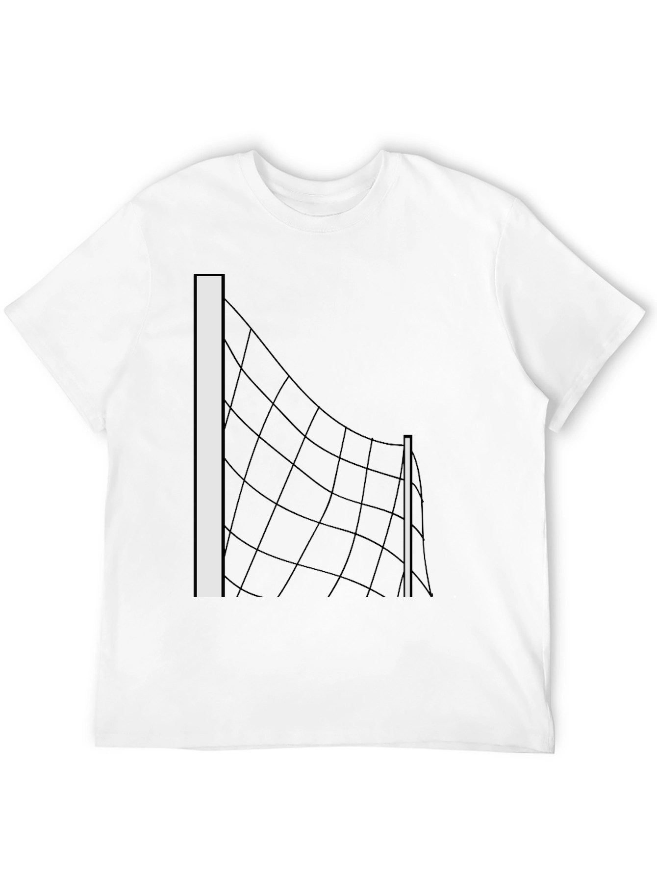 Abstract Net T-Shirt: Modern Graphic Tee
