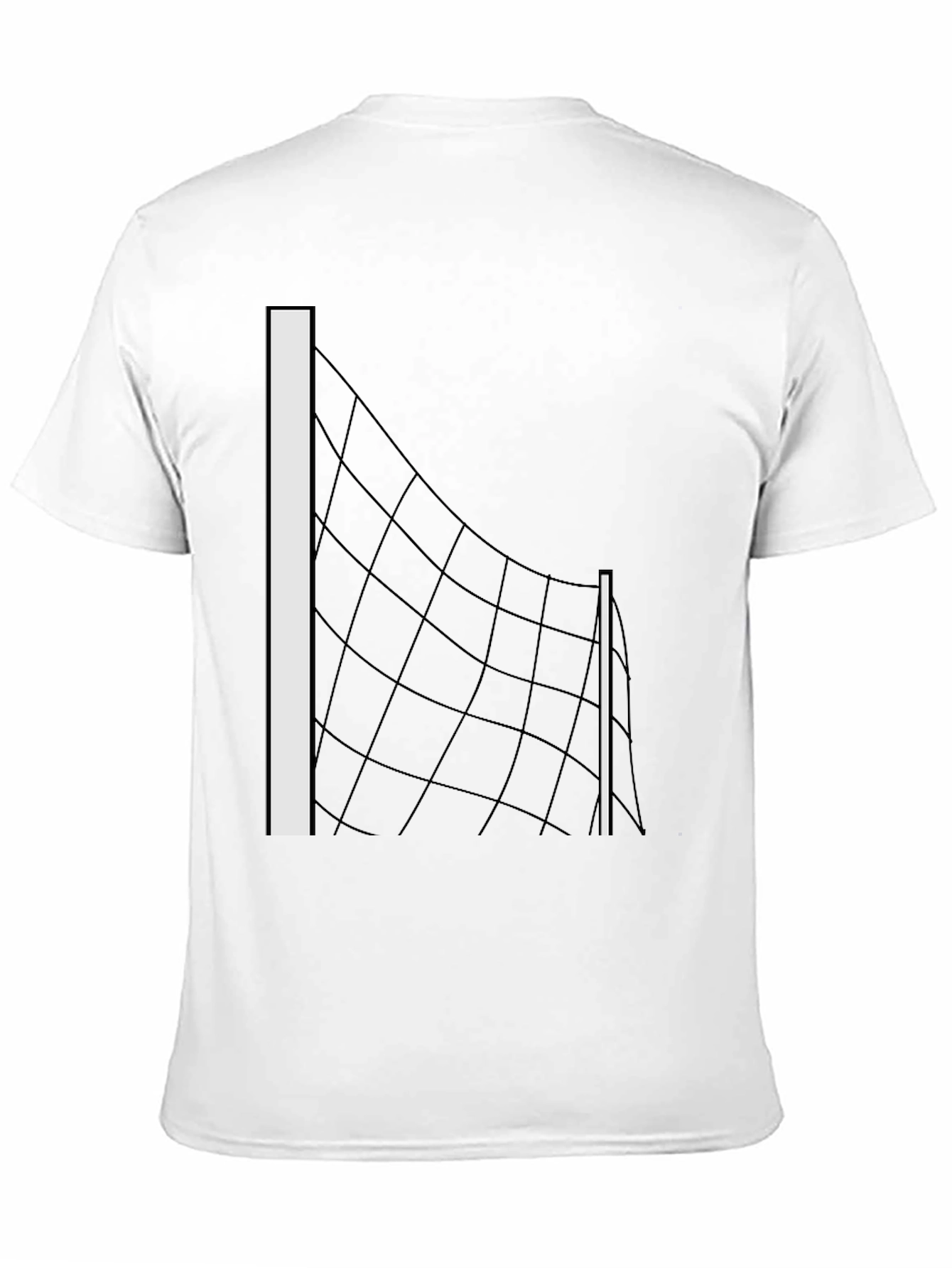 Abstract Net T-Shirt: Modern Graphic Tee