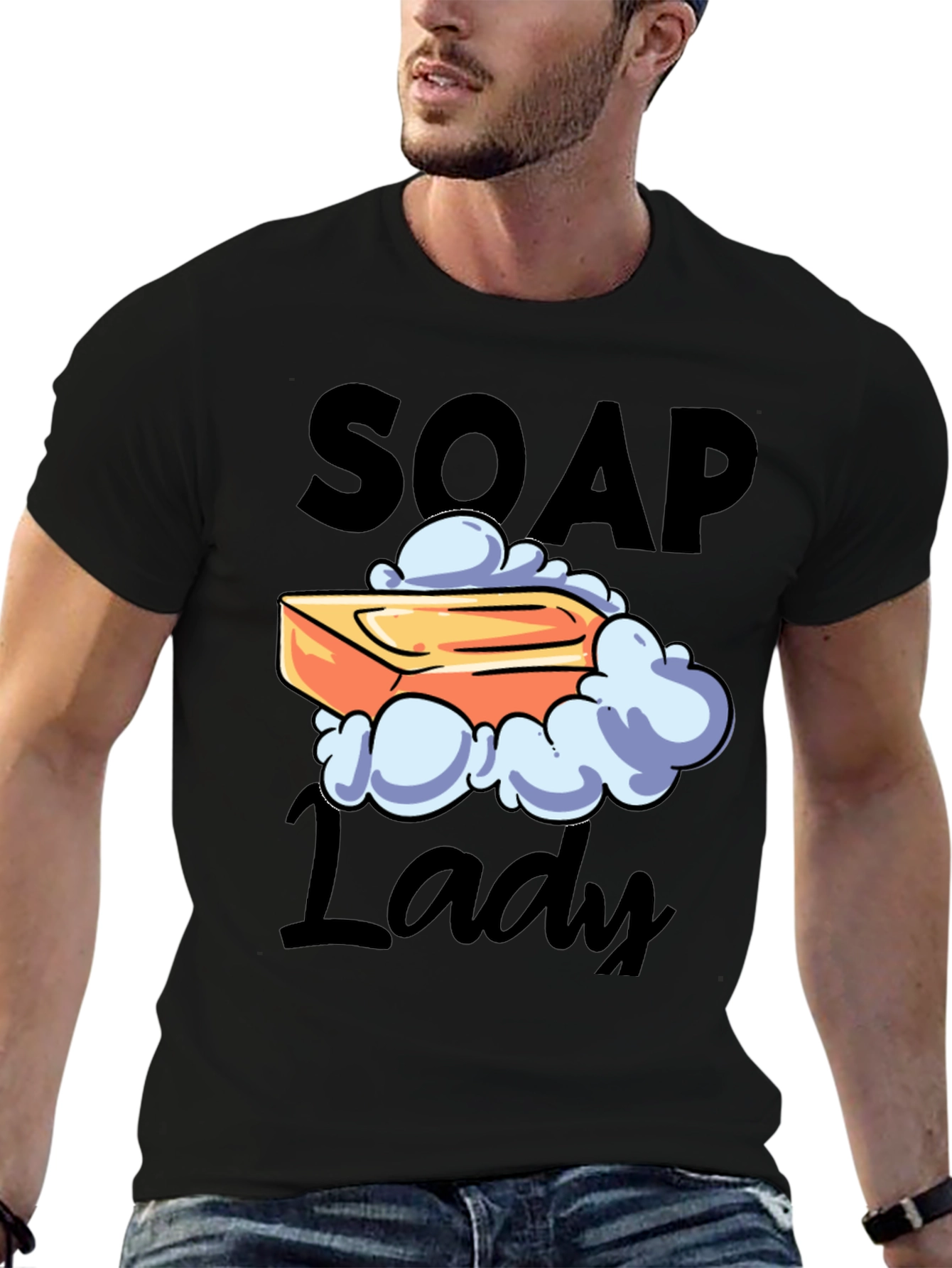 Soap Lady Graphic T-Shirt