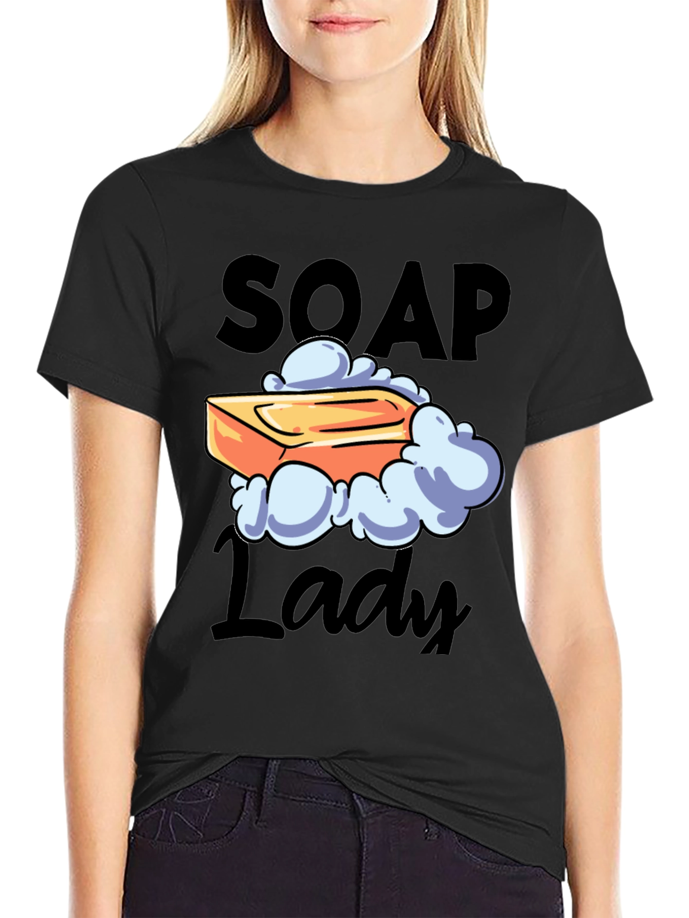 Soap Lady Graphic T-Shirt