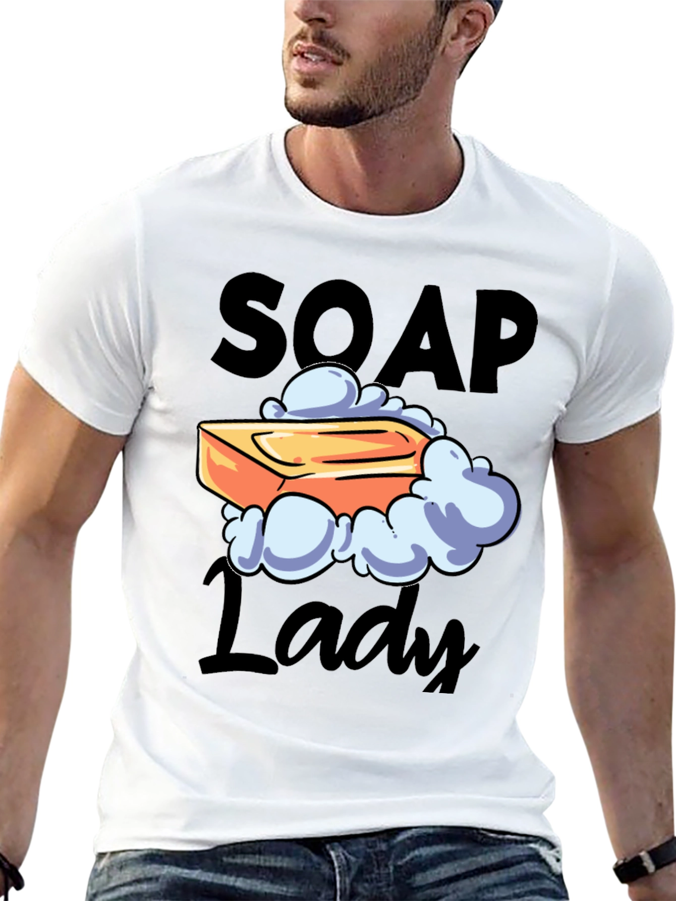 Soap Lady Graphic T-Shirt