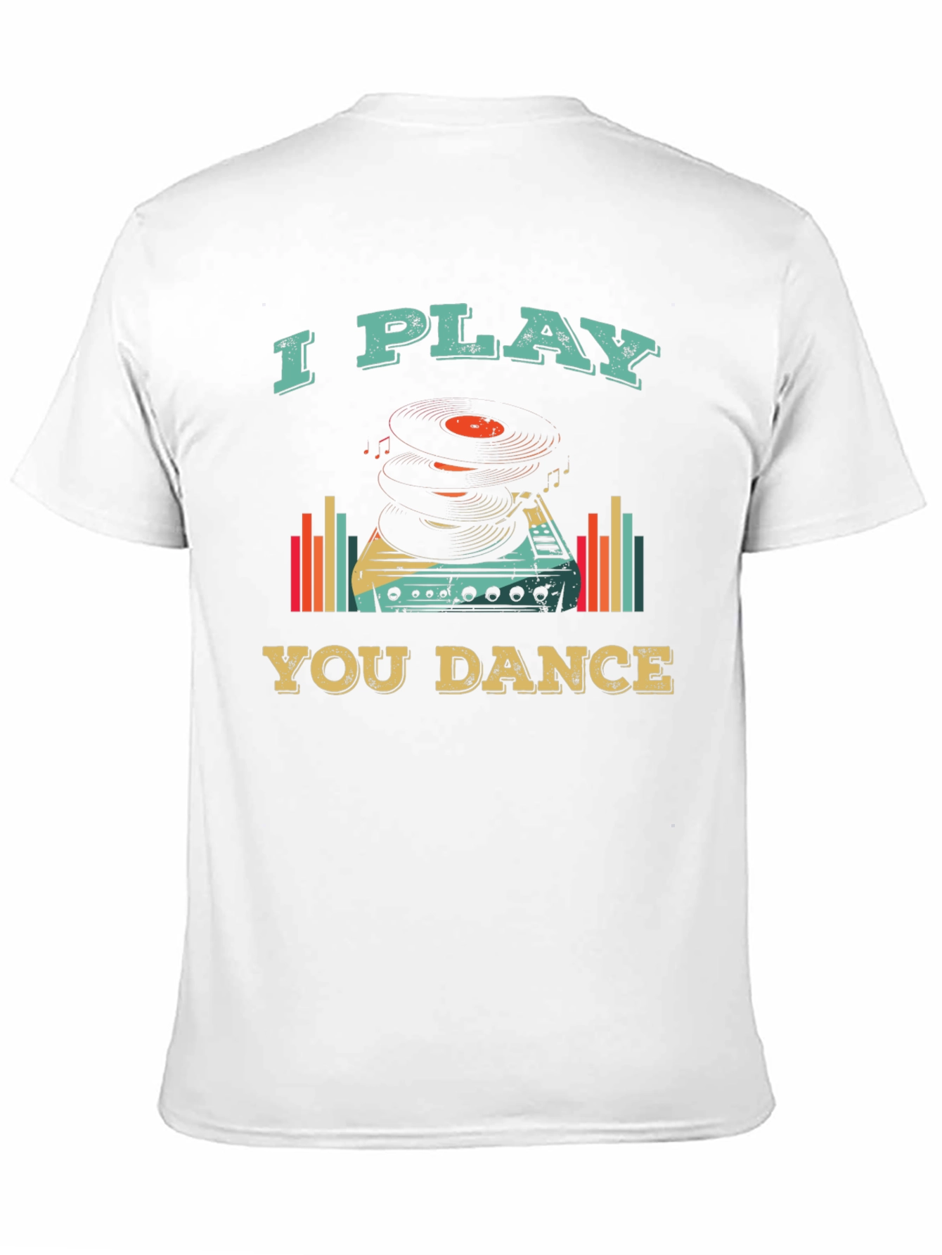 I Play You Dance Retro Style Graphic Tee