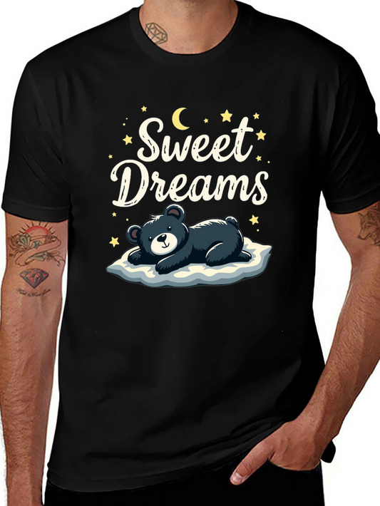 Sweet Dreams Bear Graphic T-Shirt