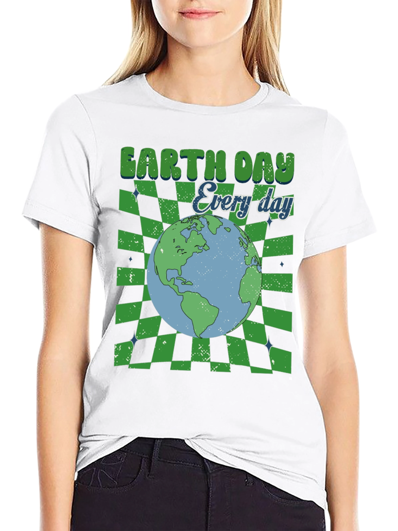 Earth Day Every Day Retro Graphic Tee