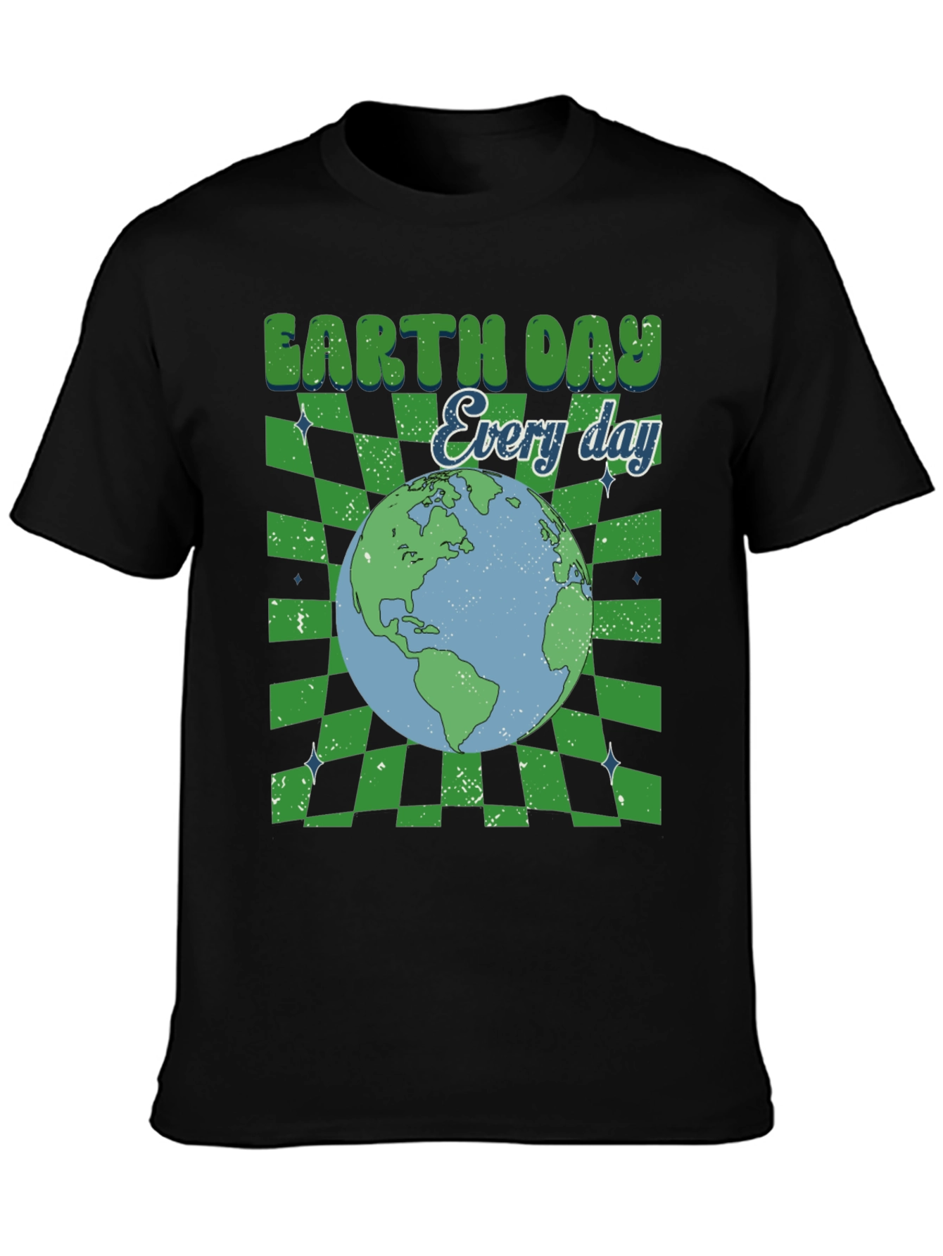 Earth Day Every Day Retro Graphic Tee