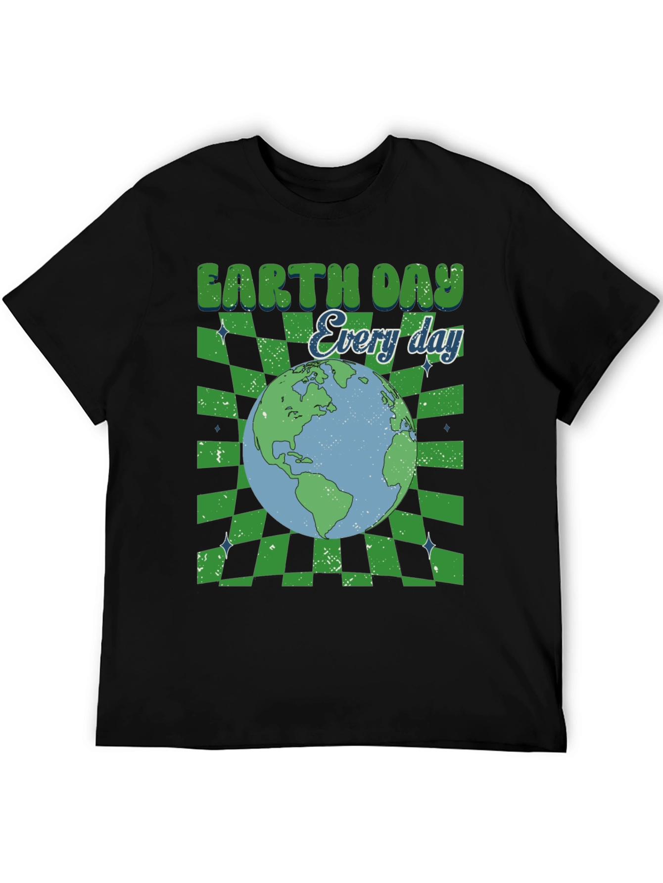 Earth Day Every Day Retro Graphic Tee