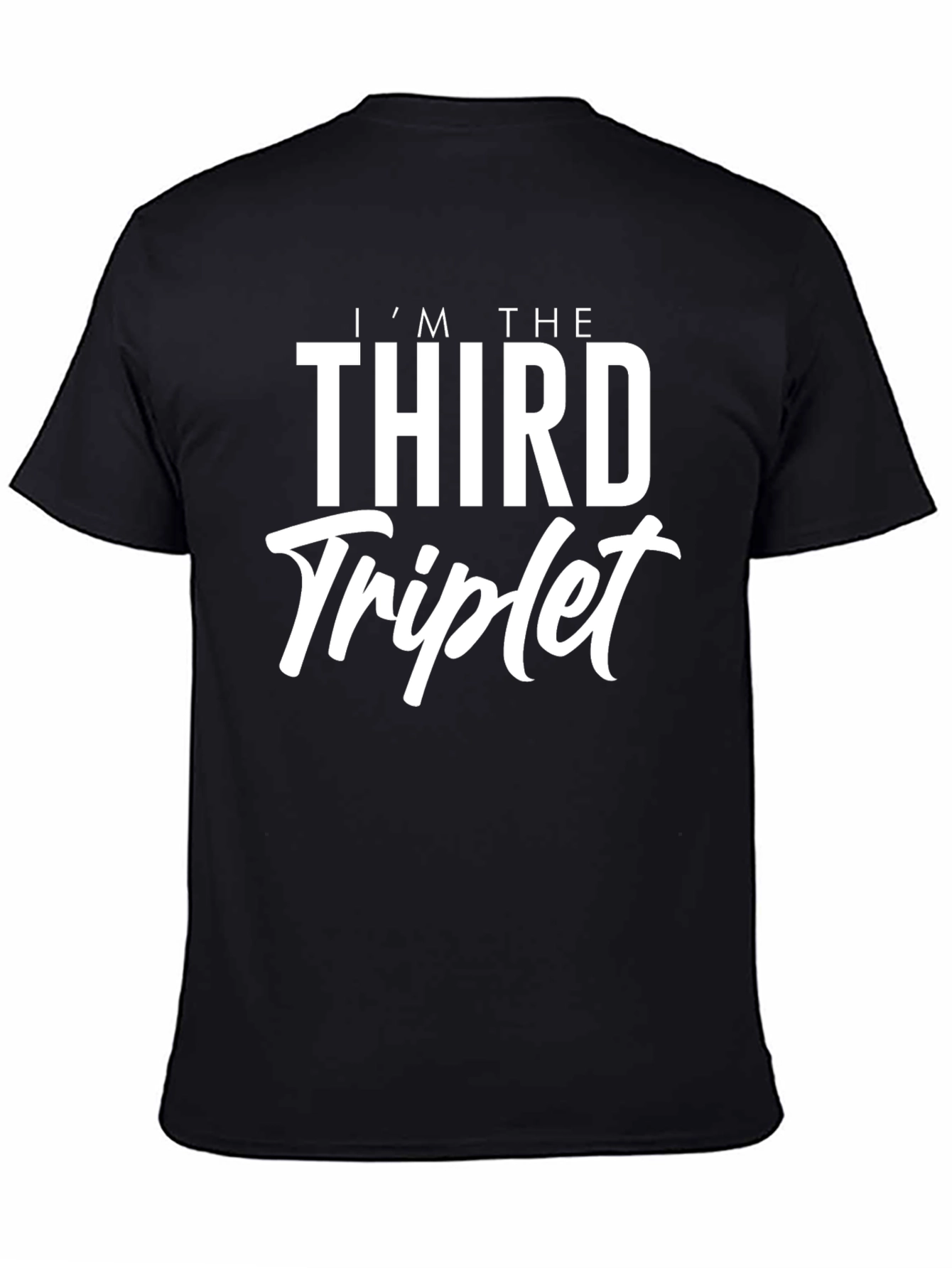 Third Triplet T-Shirt - Humorous Family Tee
