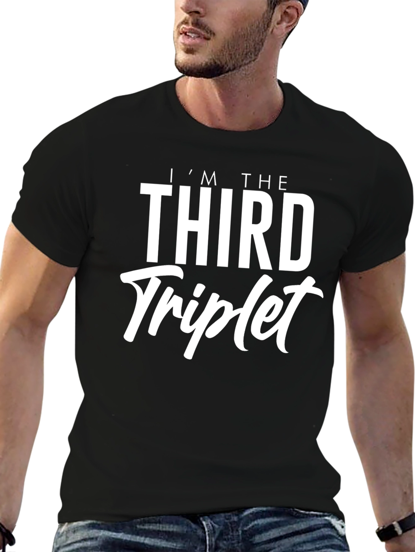 Third Triplet T-Shirt - Humorous Family Tee