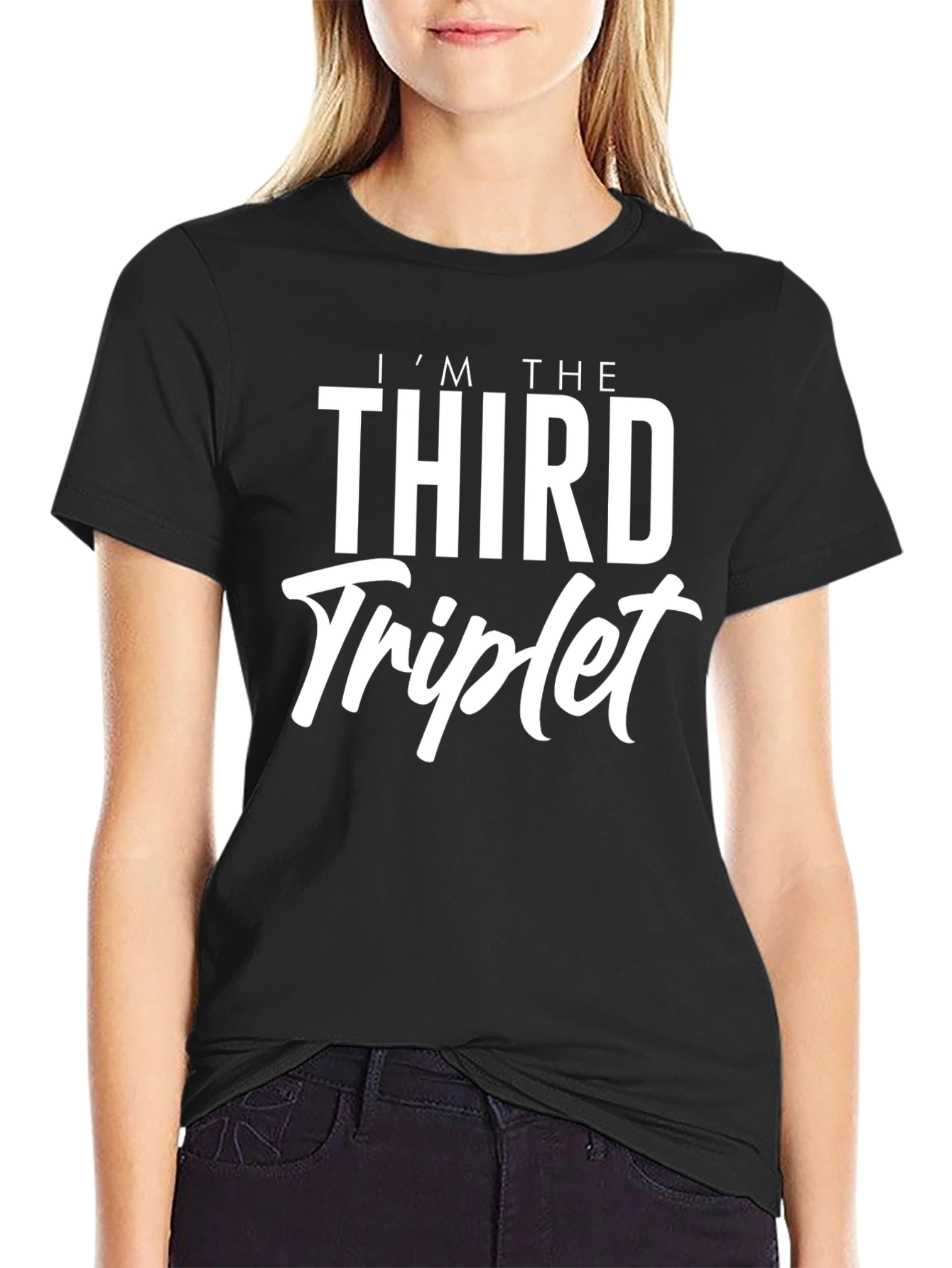 Third Triplet T-Shirt - Humorous Family Tee