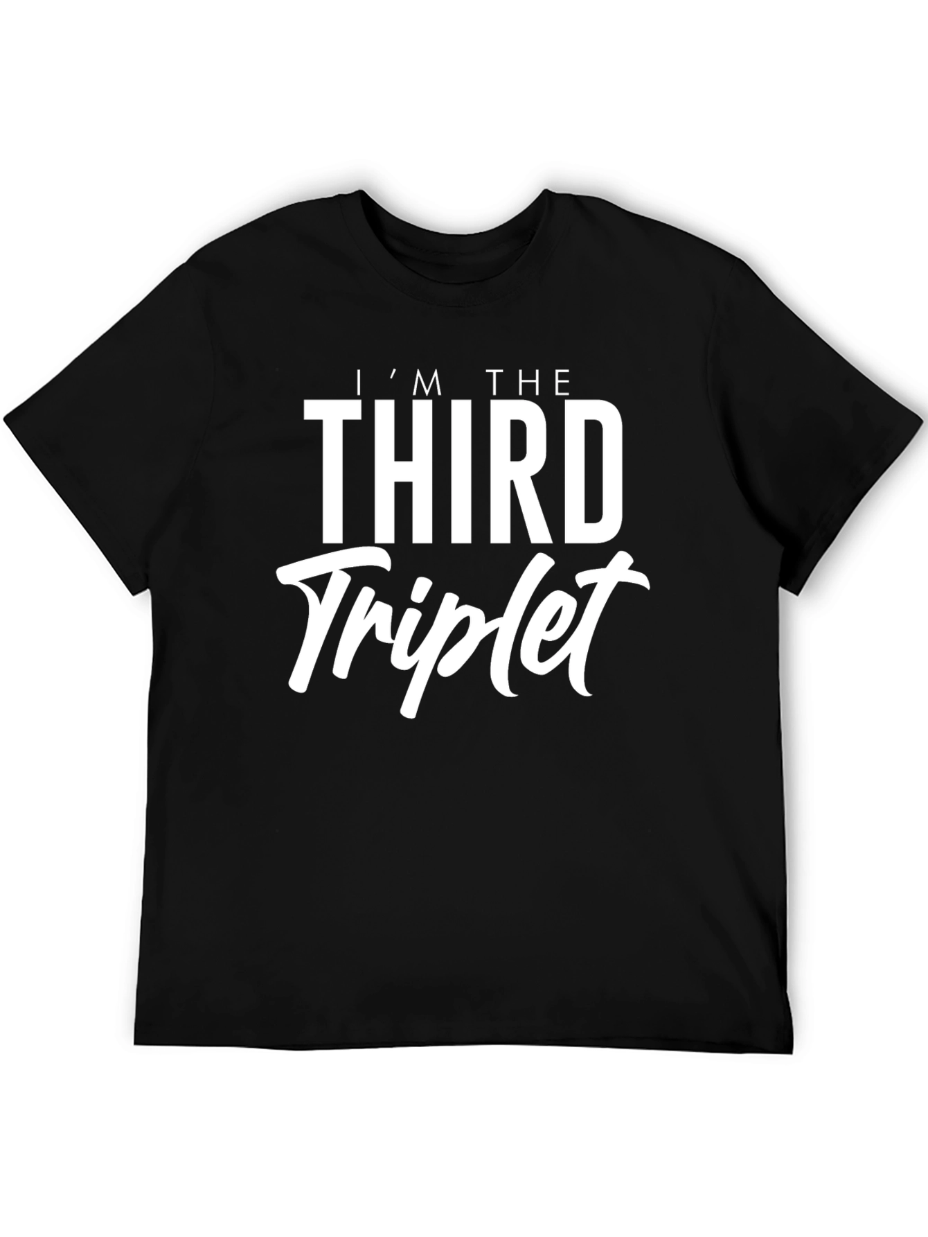 Third Triplet T-Shirt - Humorous Family Tee