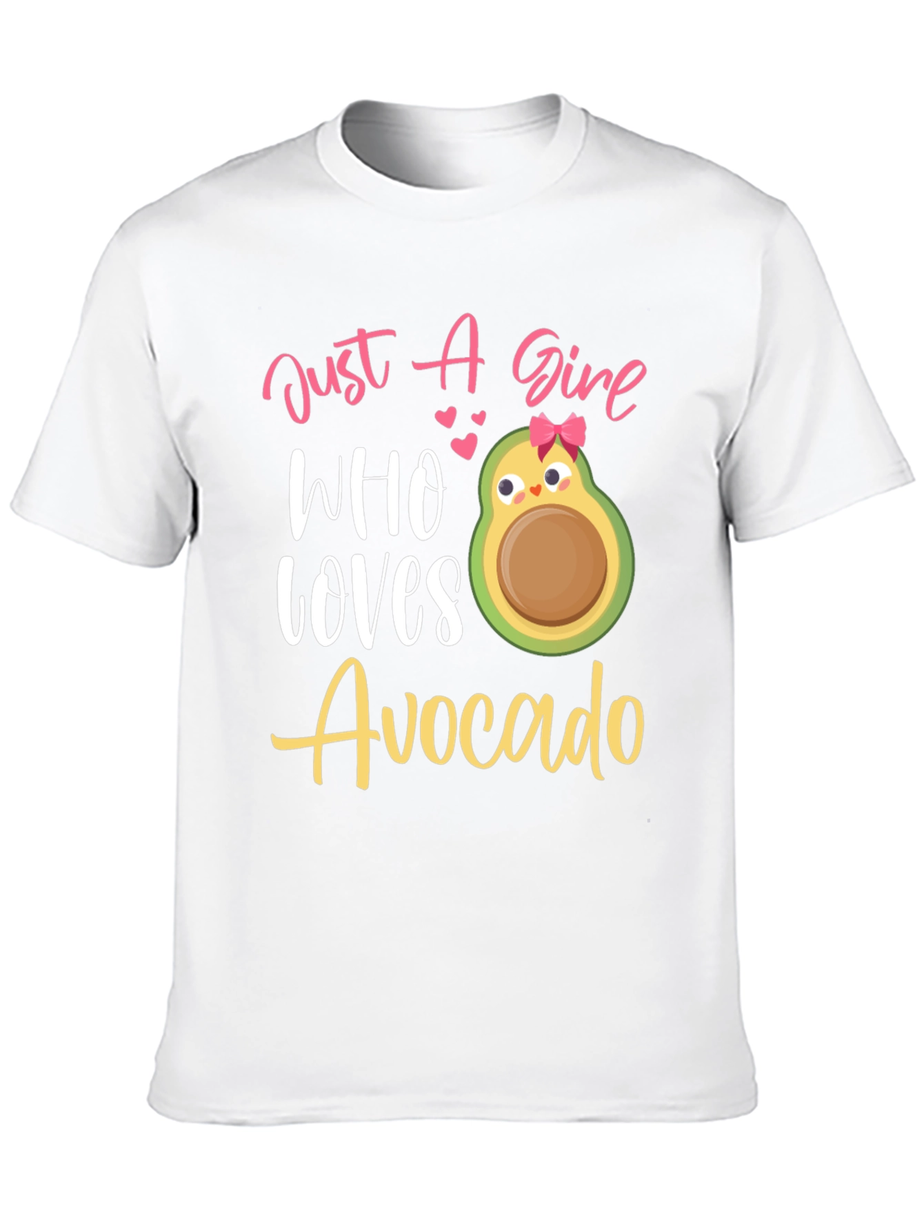 Avocado Lover Girls T-Shirt