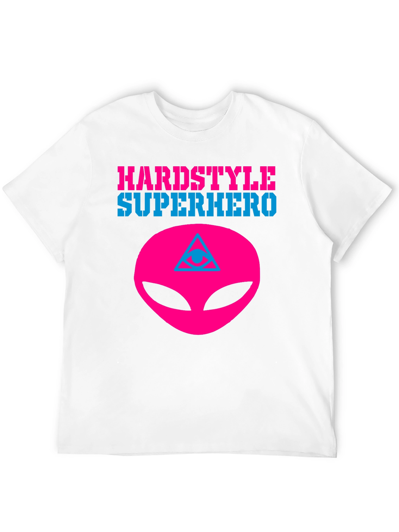 Hardstyle Superhero Alien Graphic Tee