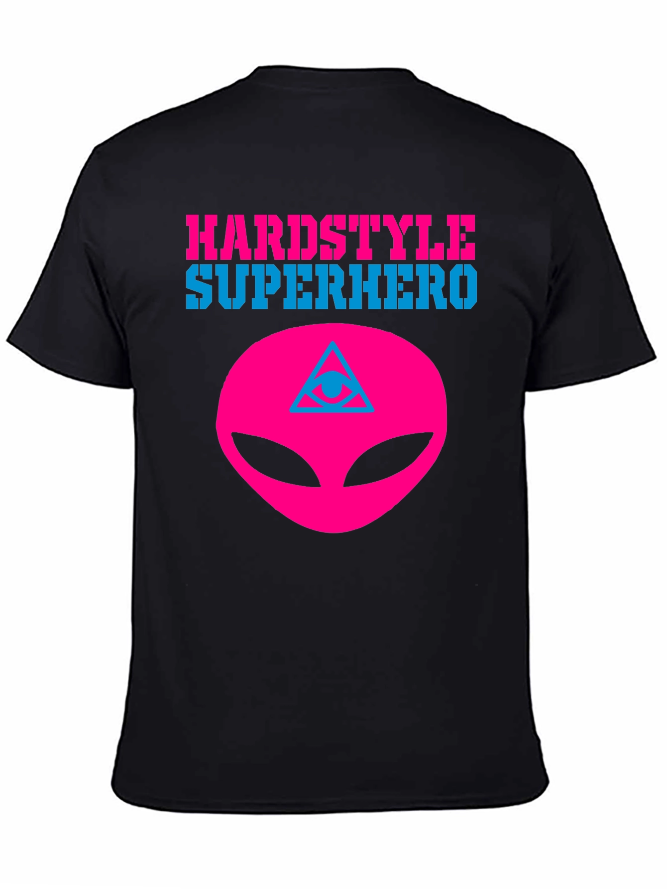 Hardstyle Superhero Alien Graphic Tee