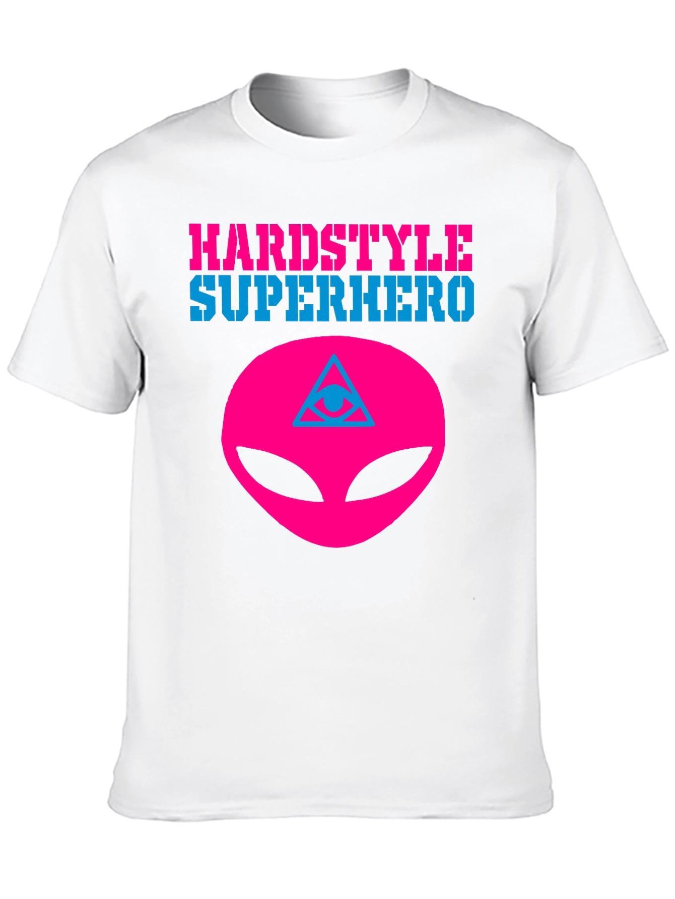 Hardstyle Superhero Alien Graphic Tee