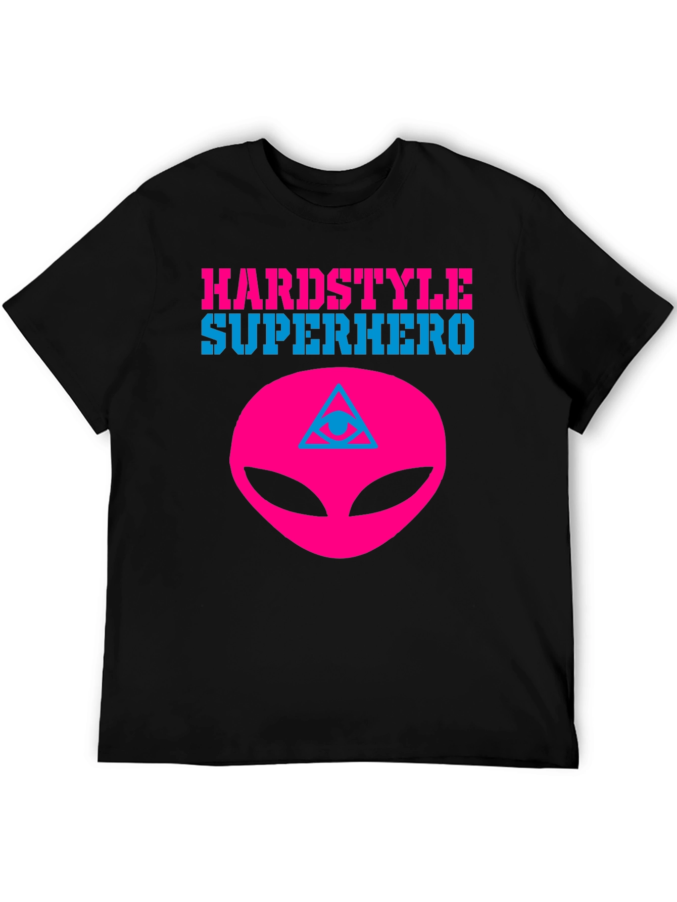 Hardstyle Superhero Alien Graphic Tee