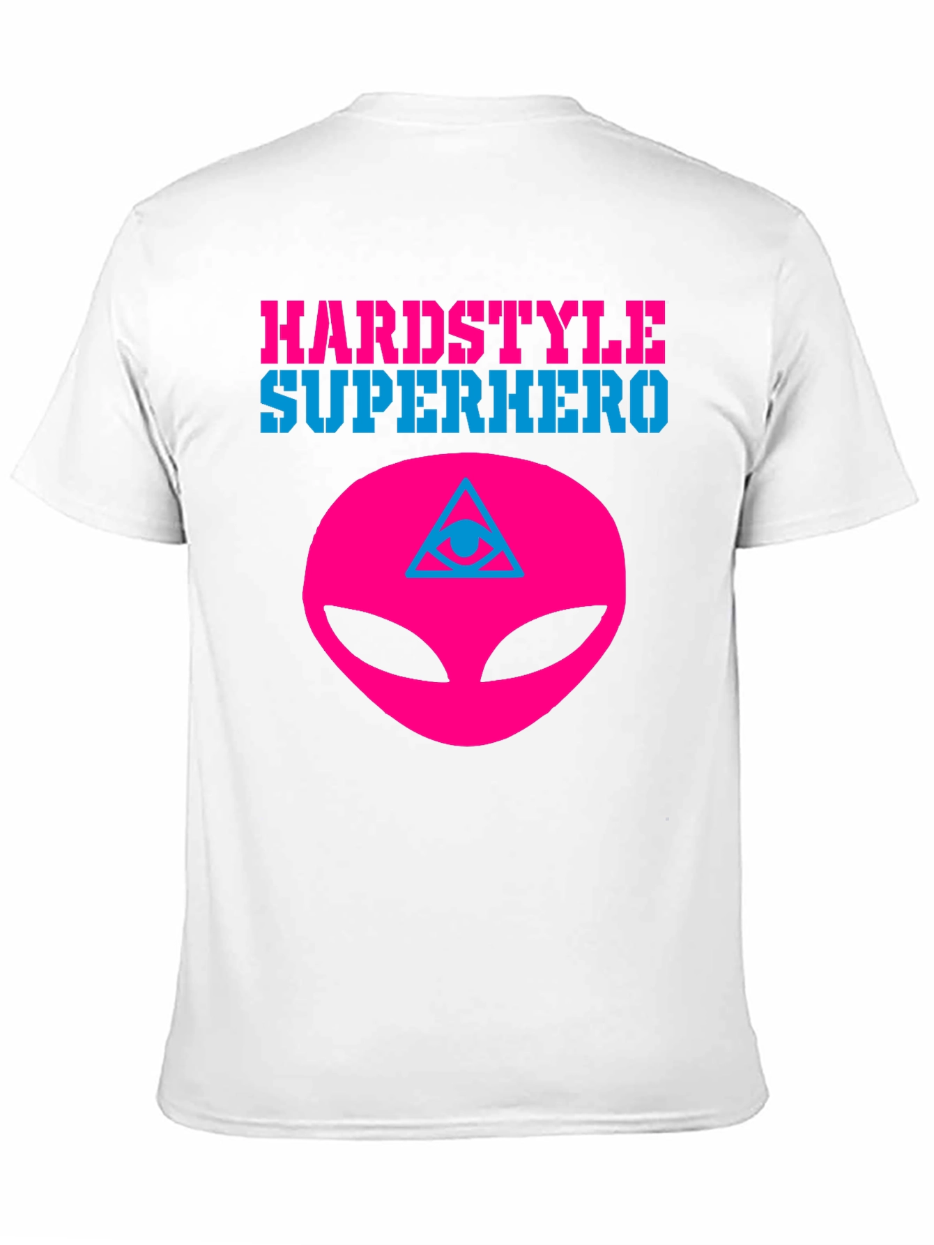 Hardstyle Superhero Alien Graphic Tee