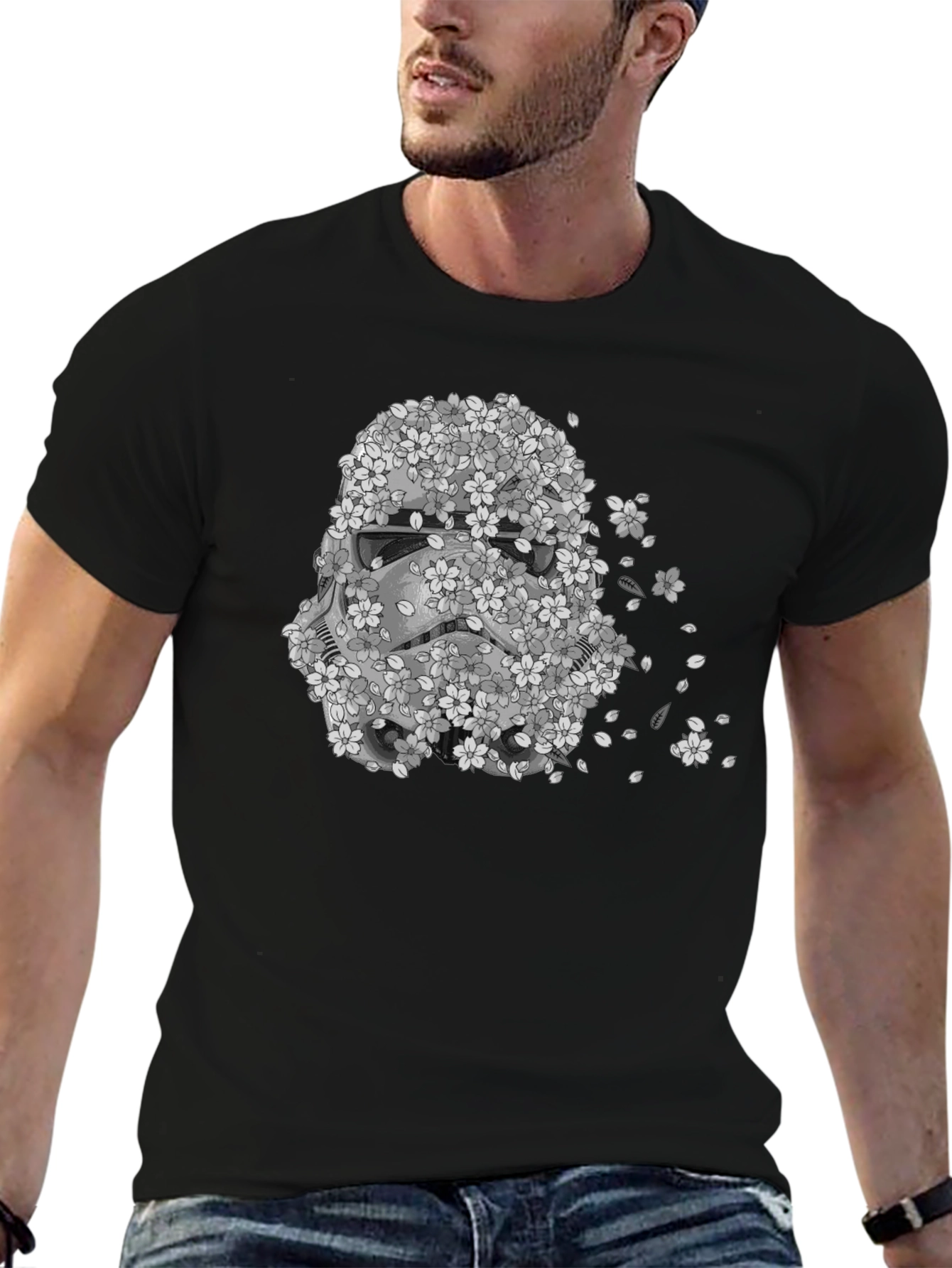 Stormtrooper Cherry Blossom T-Shirt