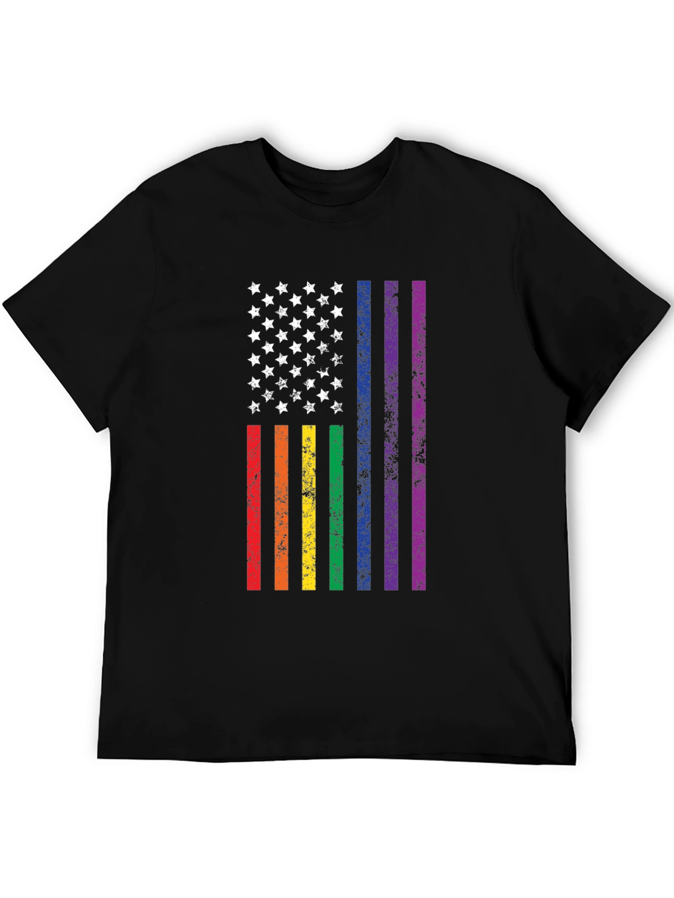LGBT Pride American Flag T-Shirt