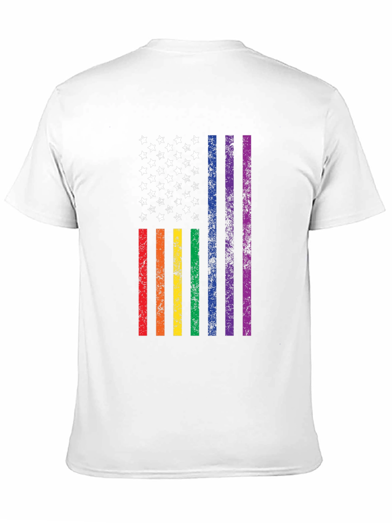 LGBT Pride American Flag T-Shirt