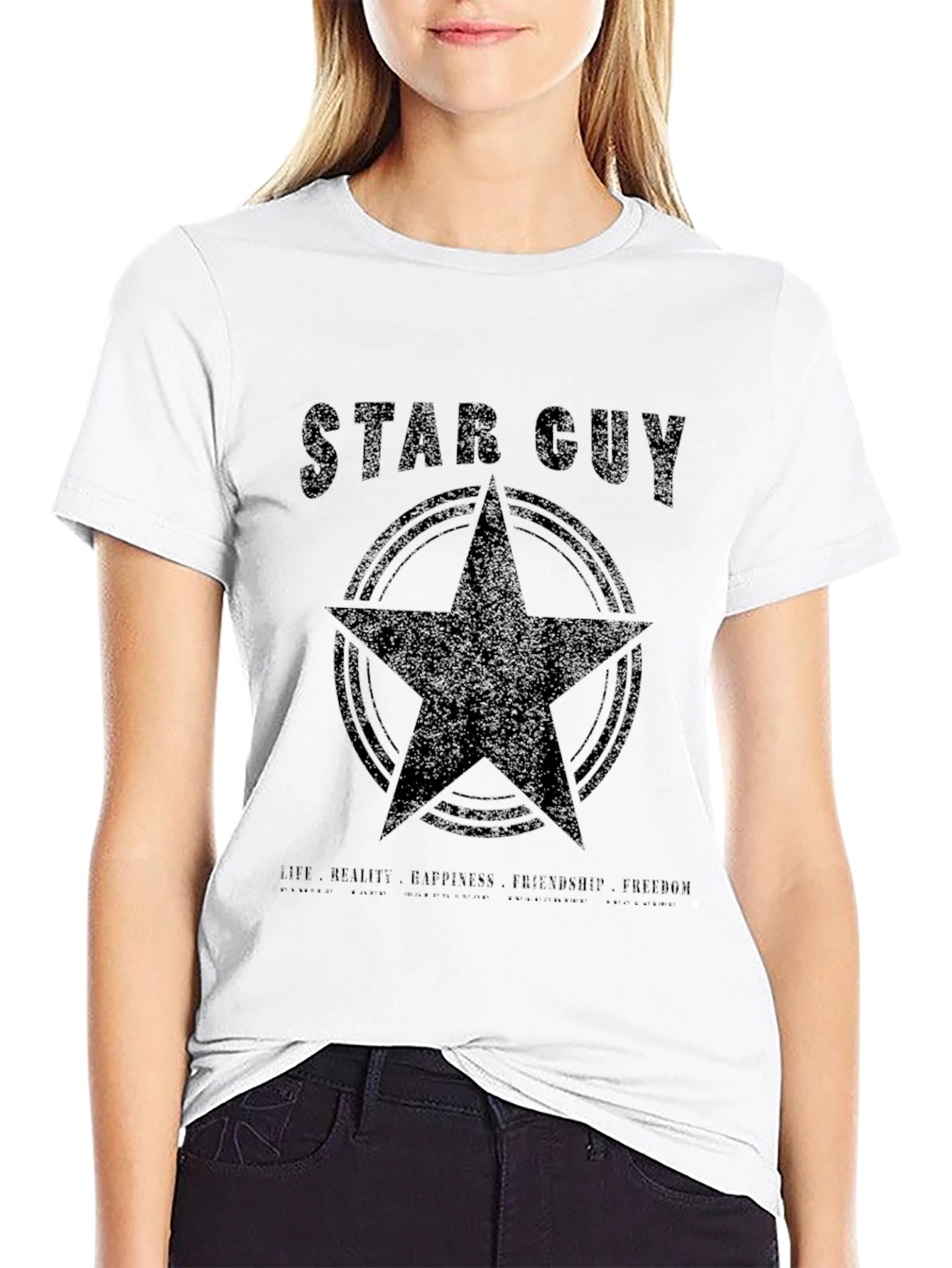 Star Guy Graphic Print T-Shirt