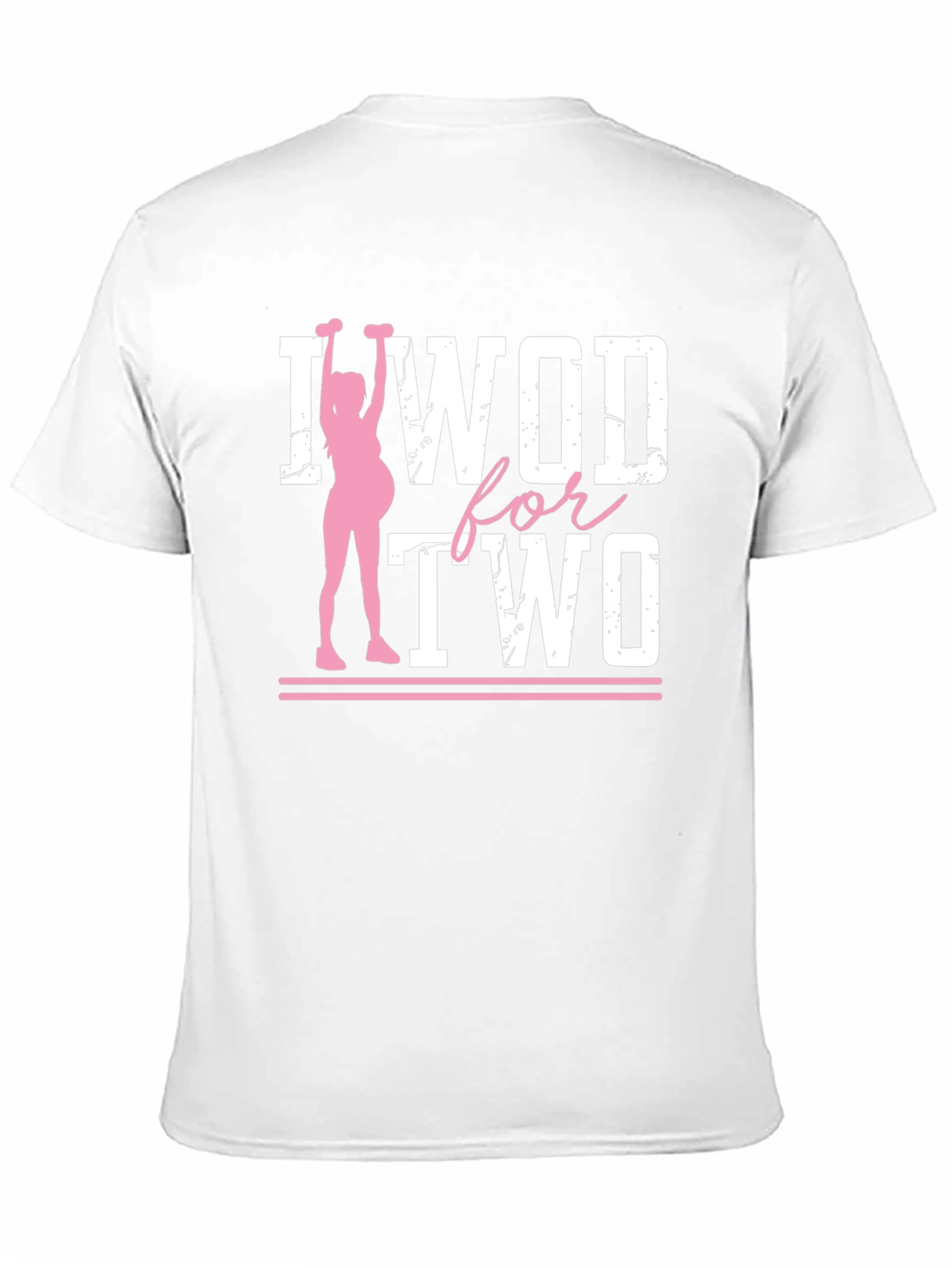 I WOD For Two Maternity Workout T-Shirt