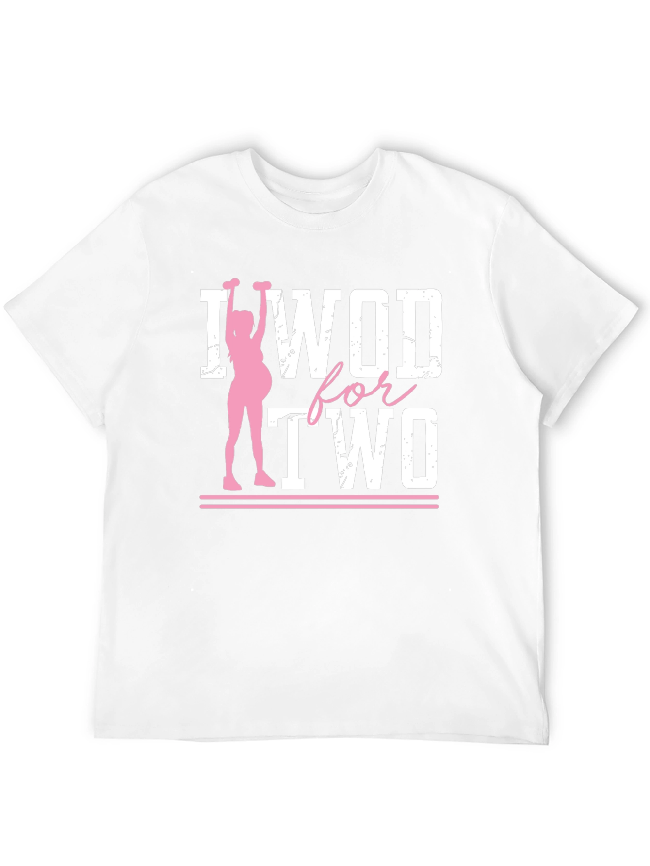 I WOD For Two Maternity Workout T-Shirt
