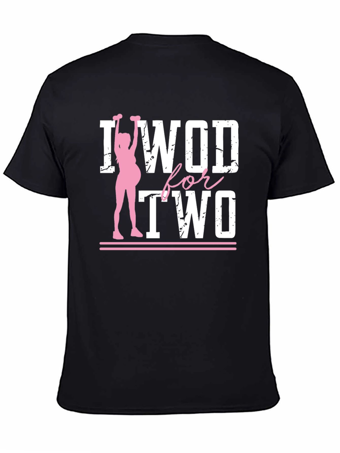 I WOD For Two Maternity Workout T-Shirt