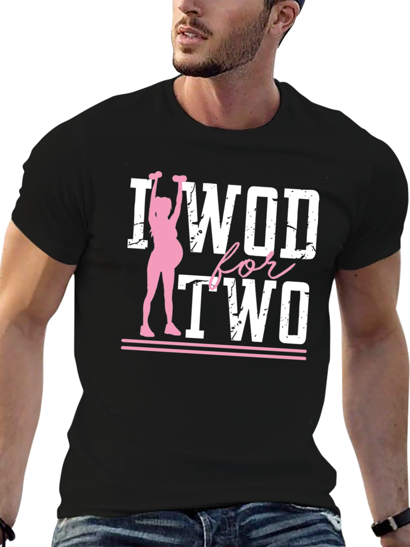 I WOD For Two Maternity Workout T-Shirt