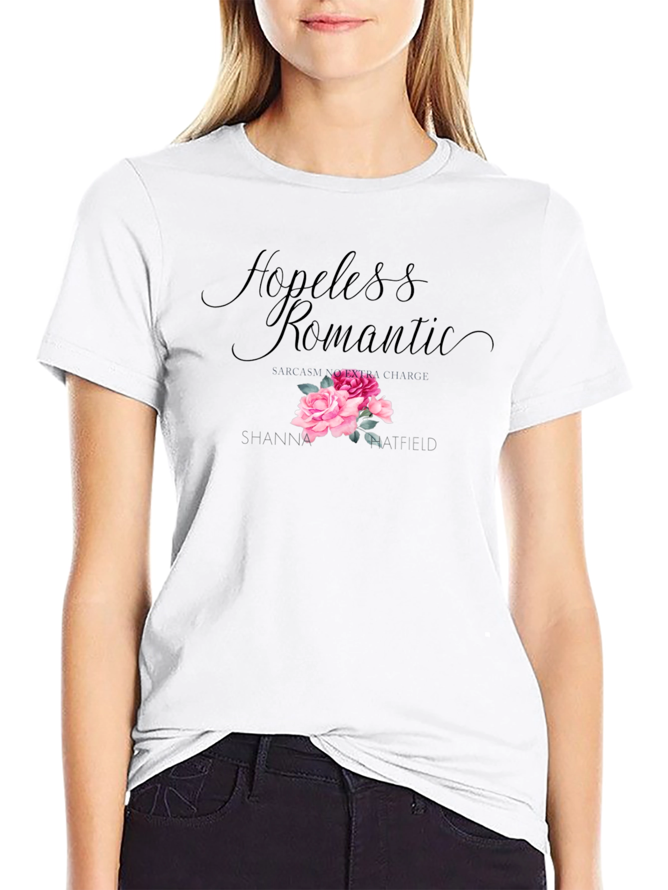Hopeless Romantic Floral T-Shirt