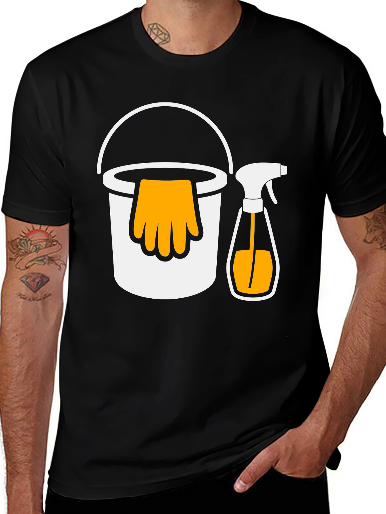 Cleaning Crew T-Shirt - Funny Housework Tee