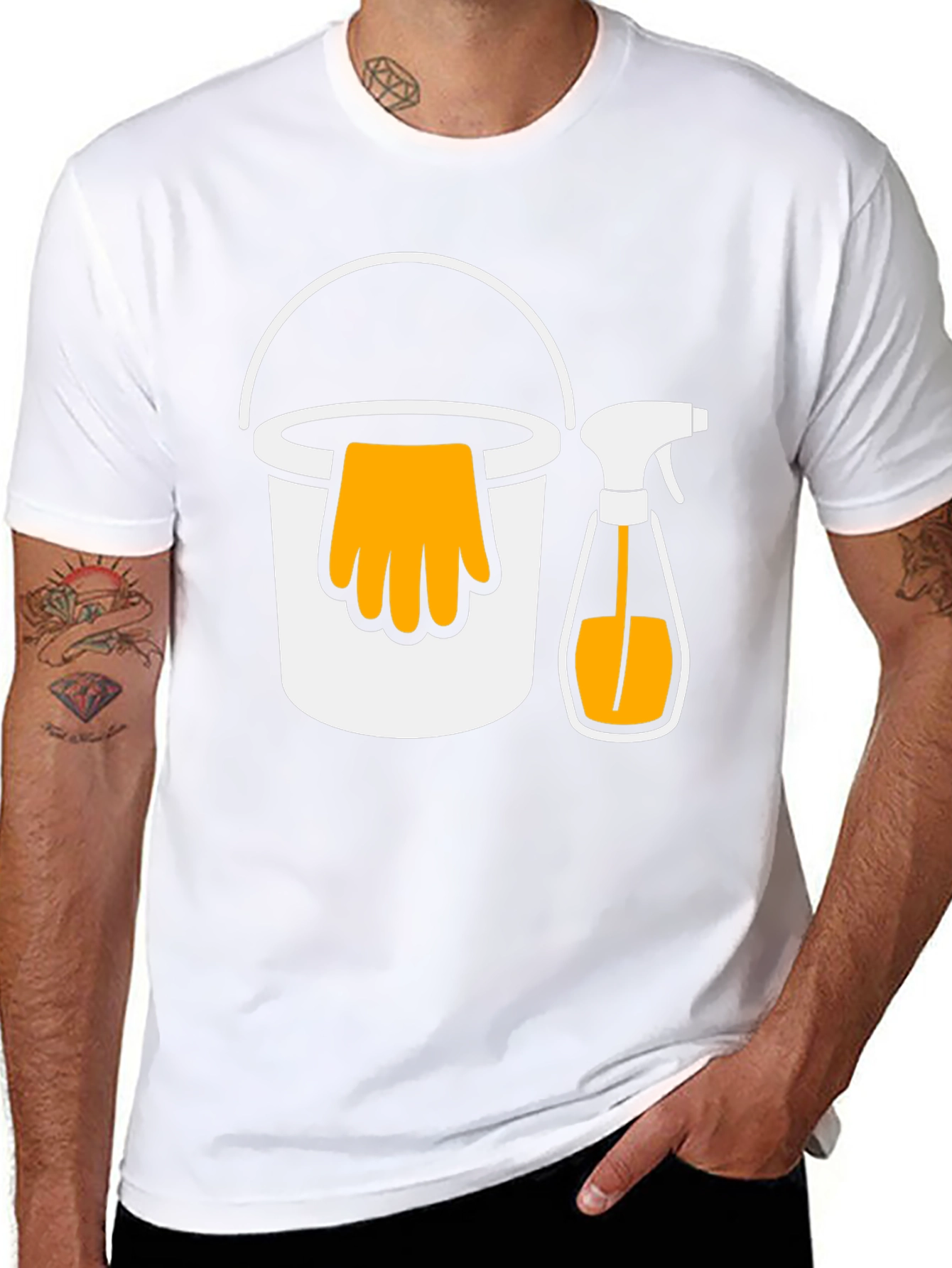 Cleaning Crew T-Shirt - Funny Housework Tee