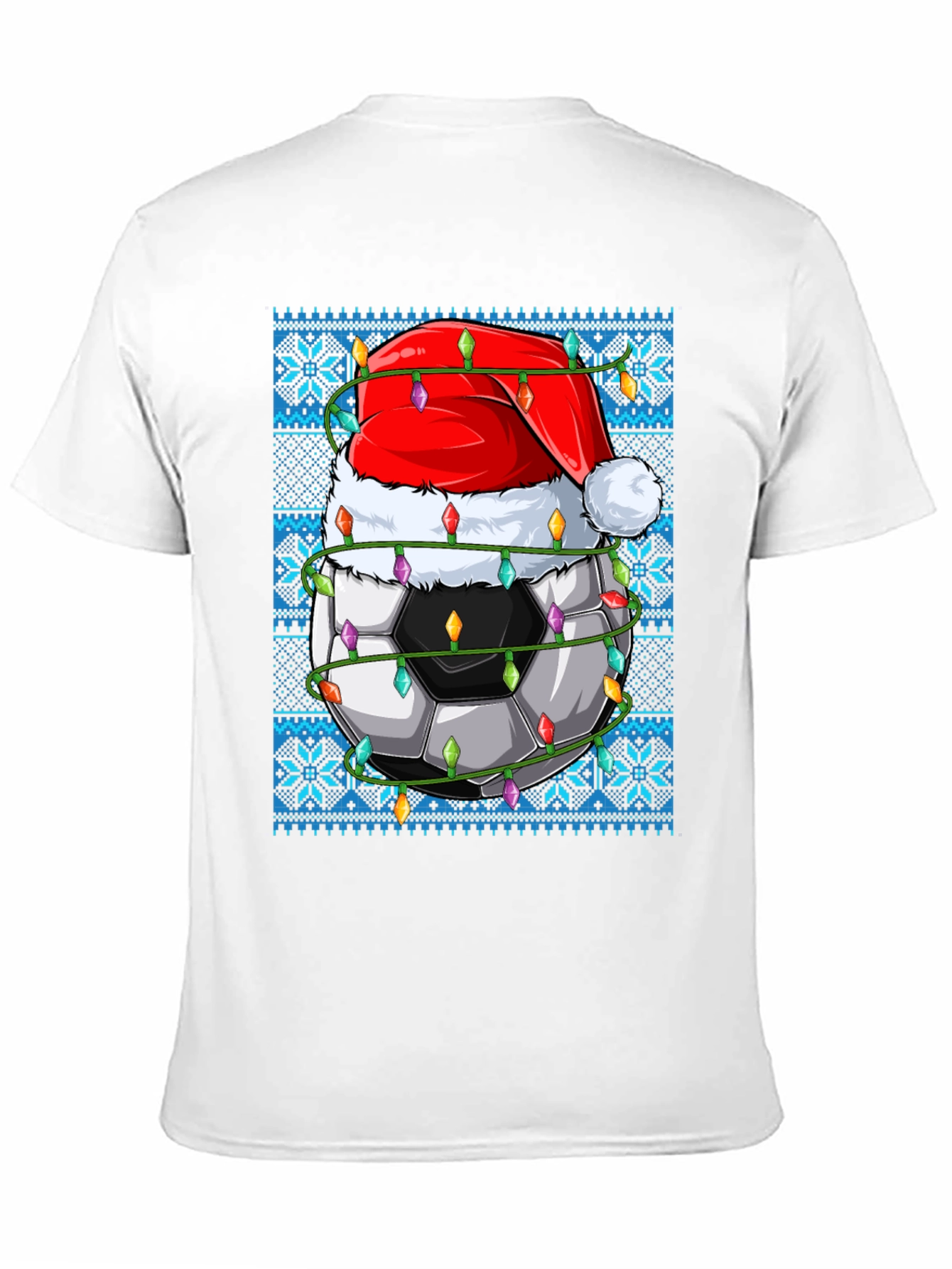 Festive Soccer Christmas T-Shirt