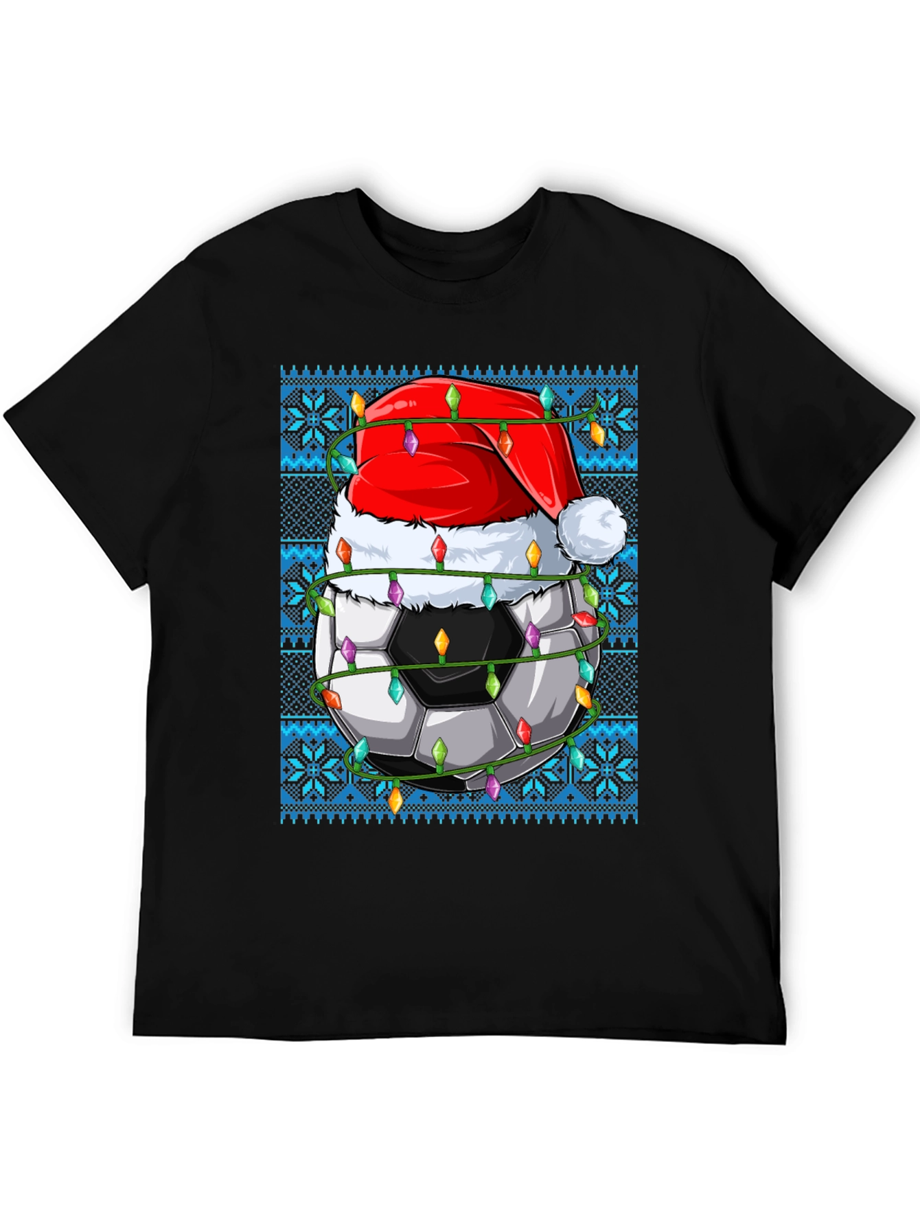 Festive Soccer Christmas T-Shirt