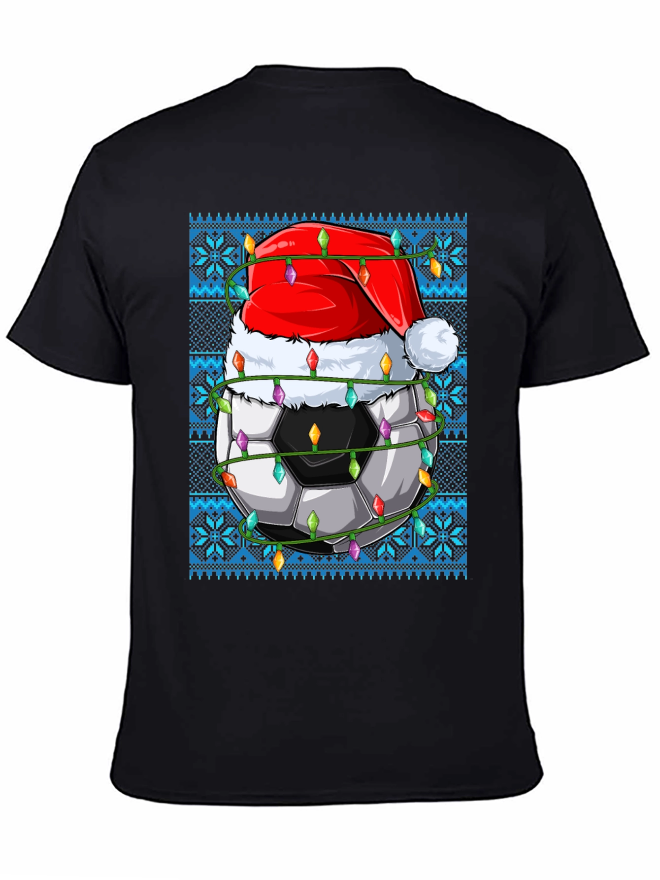 Festive Soccer Christmas T-Shirt