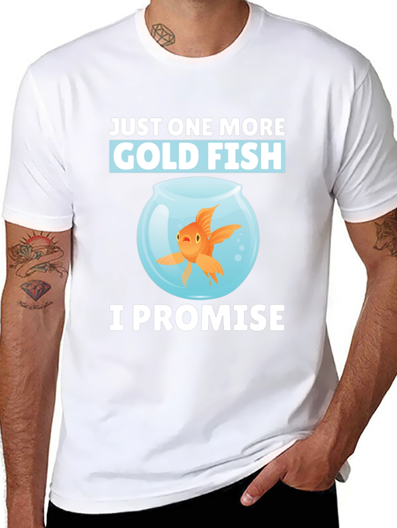 Just One More Goldfish Graphic Tee