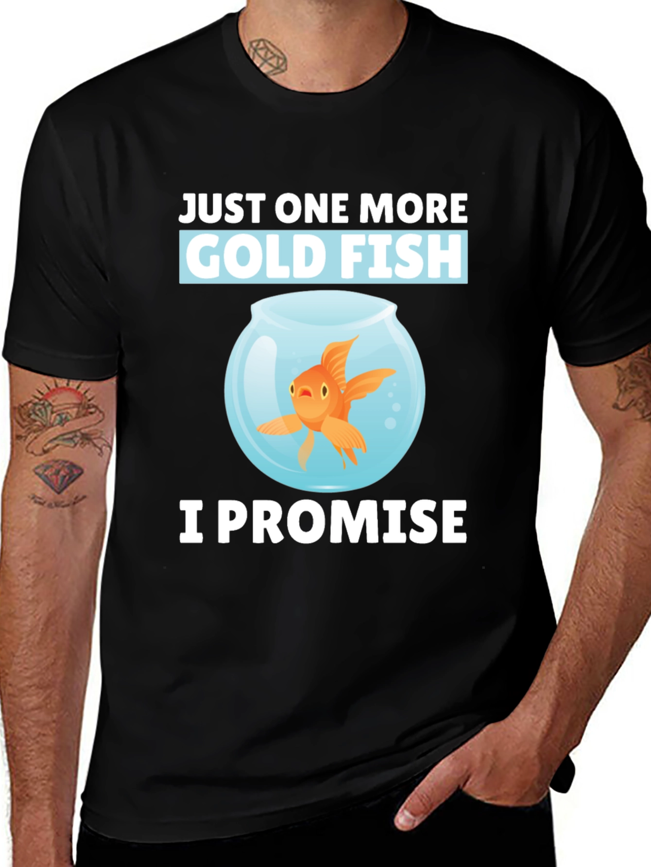 Just One More Goldfish Graphic Tee