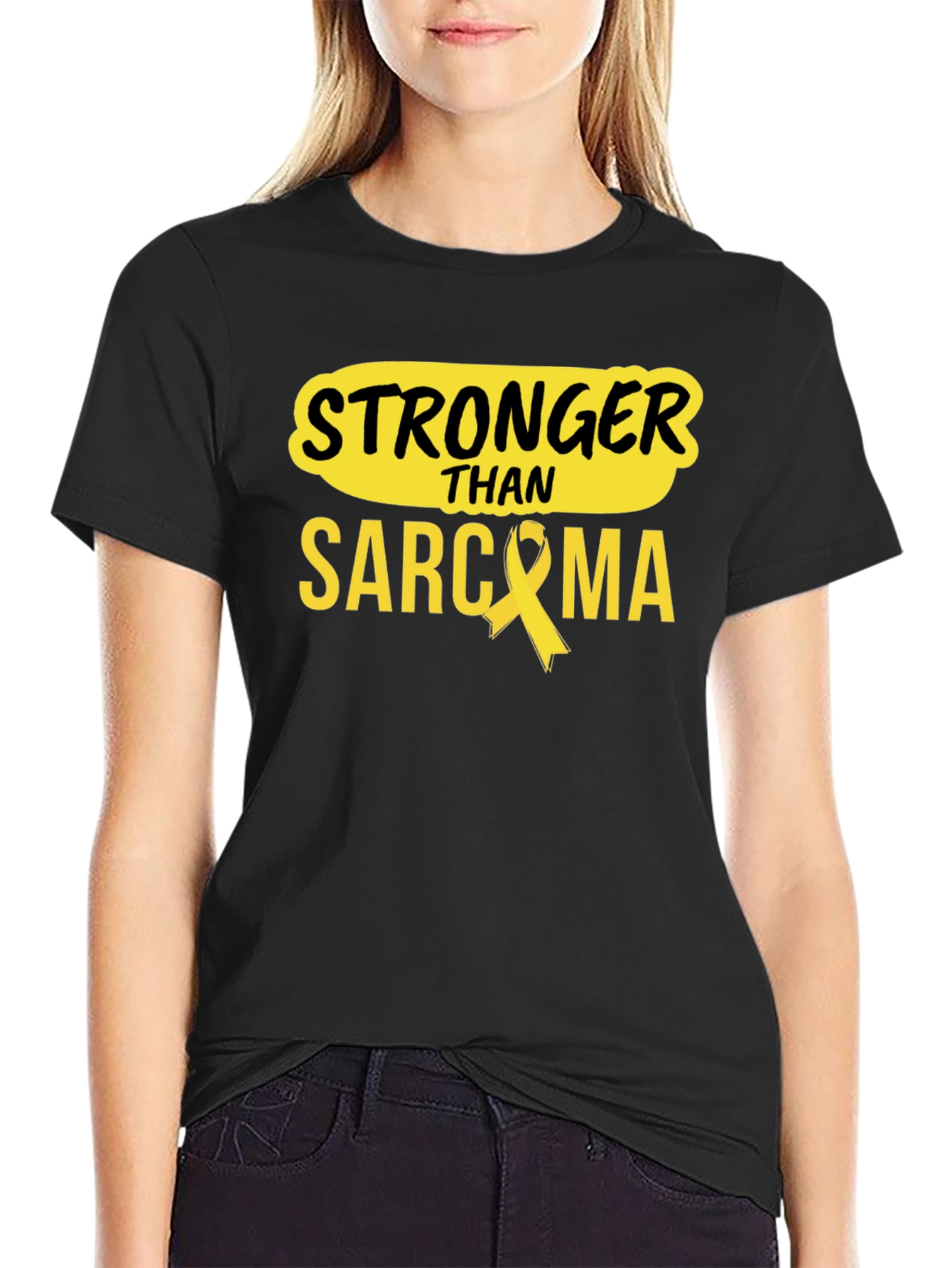 Stronger Than Sarcoma Awareness T-Shirt