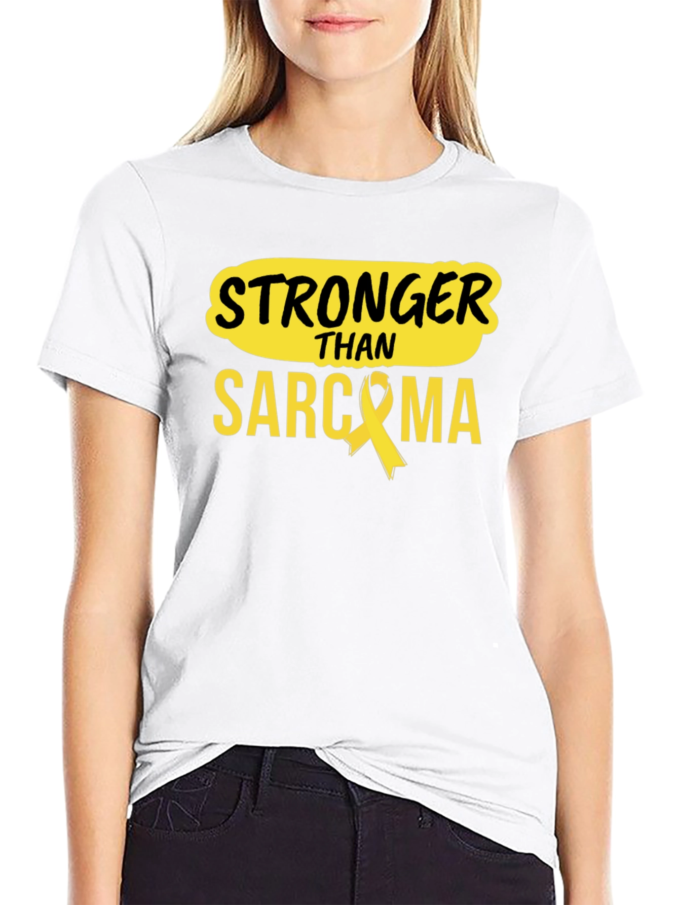 Stronger Than Sarcoma Awareness T-Shirt